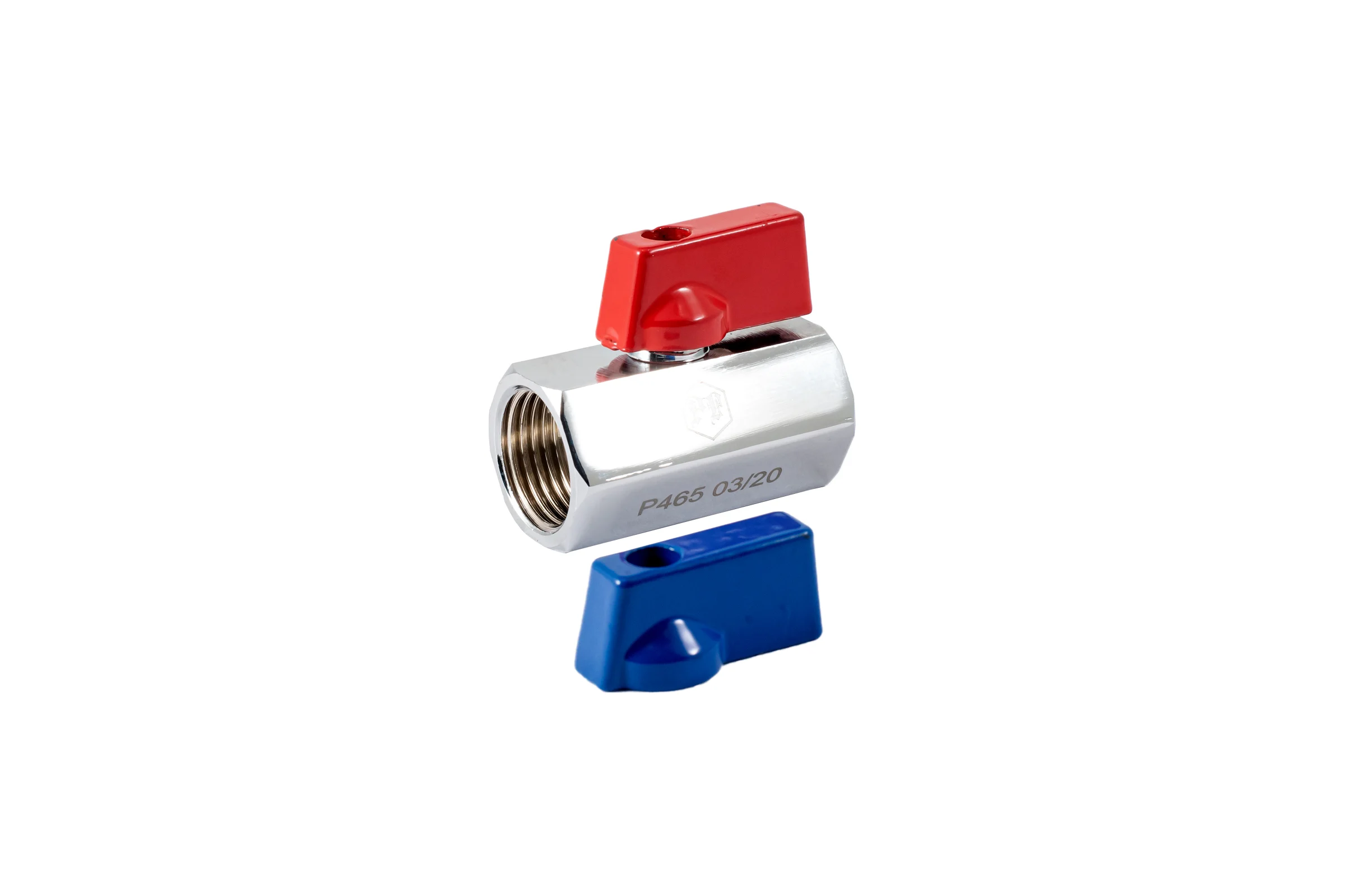 Шаровой кран PROFACTOR PF CHROME MINI для бытовой техники в/в 1/2 PF BMV 351