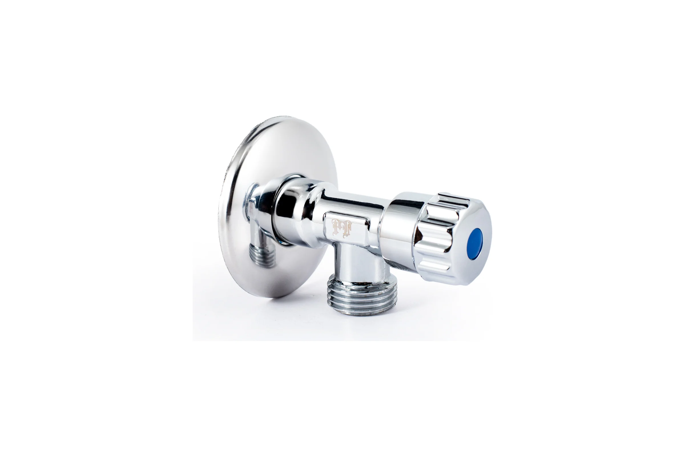 Угловой вентиль для бытовой техники PROFACTOR PF CHROME н/н 1/2 дюйма х 1/2 дюйма PF BAV 362