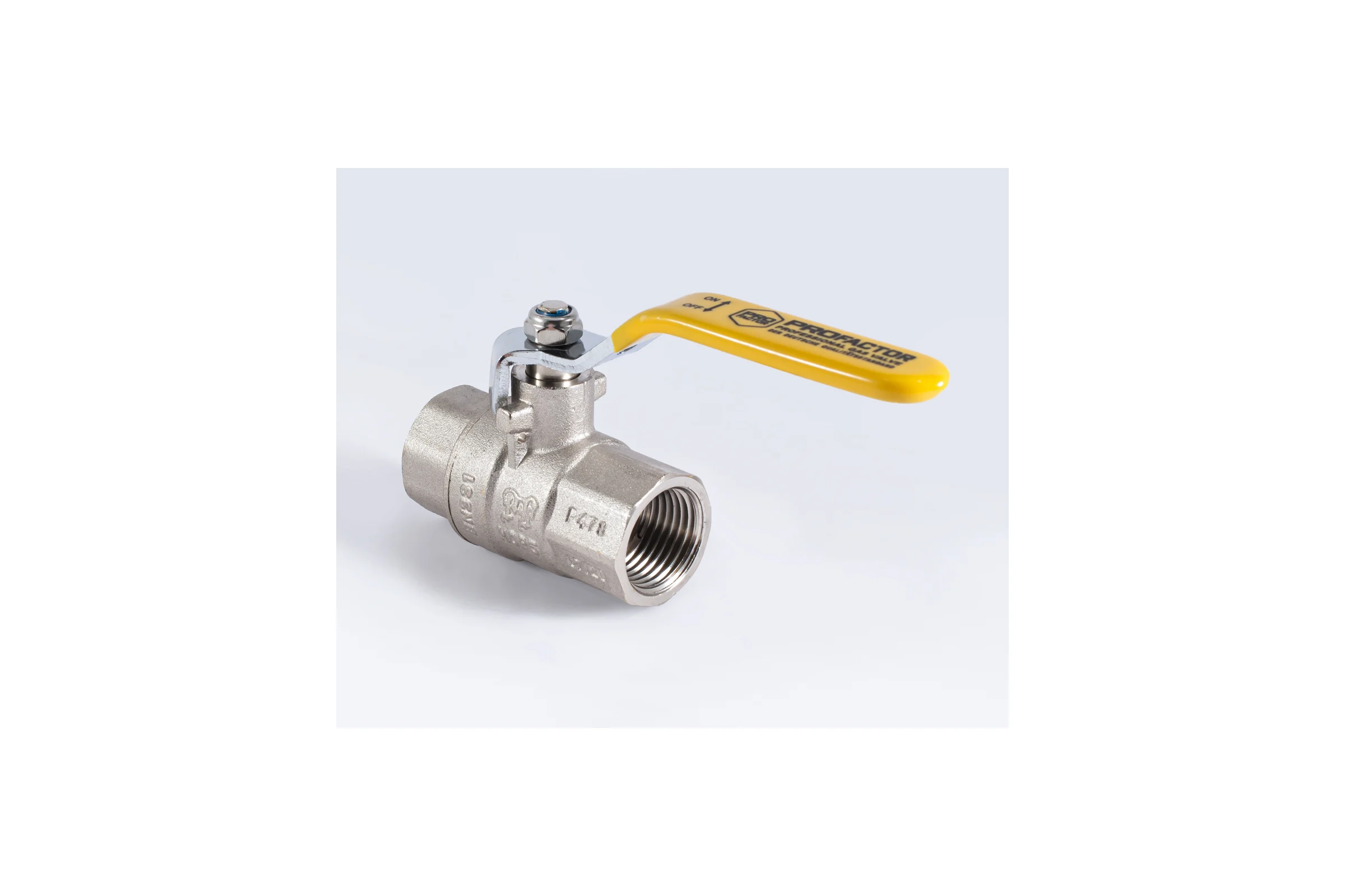 Шаровой кран для газа PROFACTOR PF GAS ручка рычаг, в/в 1/2 дюйма PF GBV 339