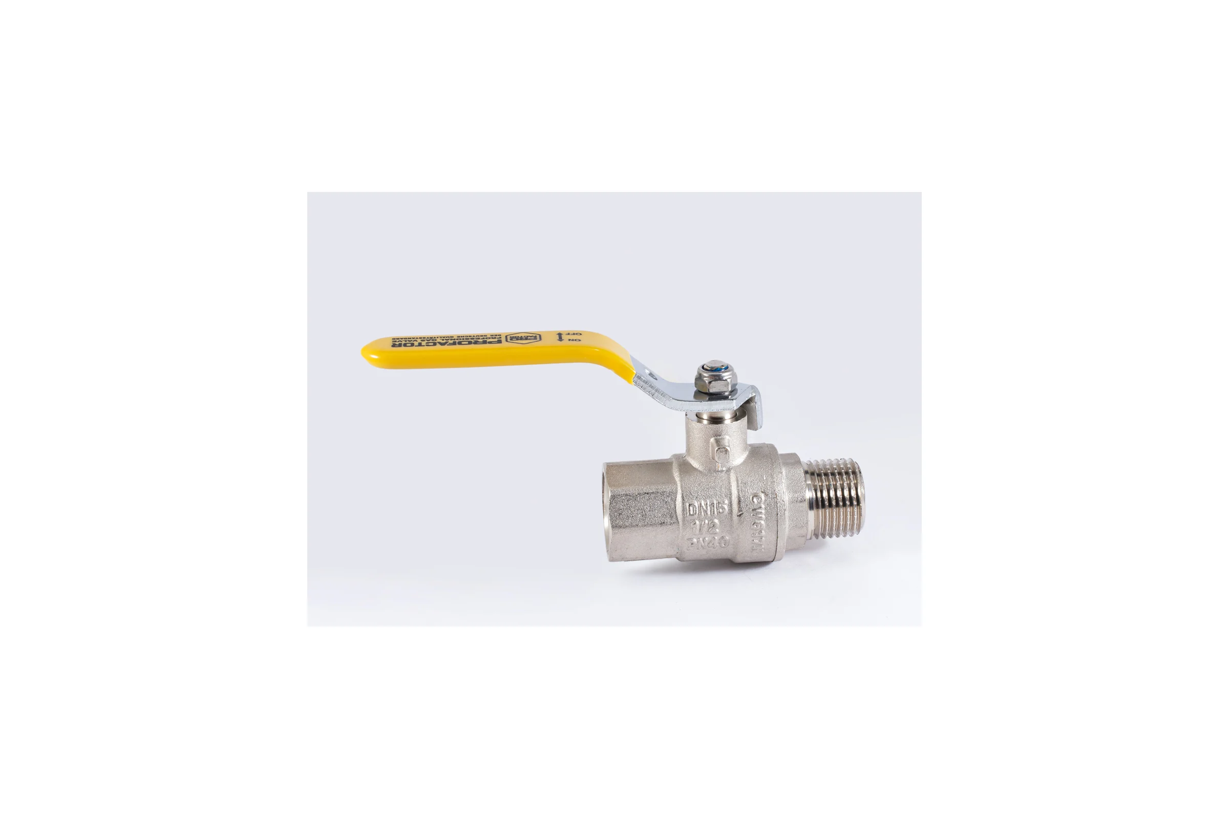 Шаровой кран для газа PROFACTOR PF GAS ручка рычаг, в/н 1/2 дюйма PF GBV 345