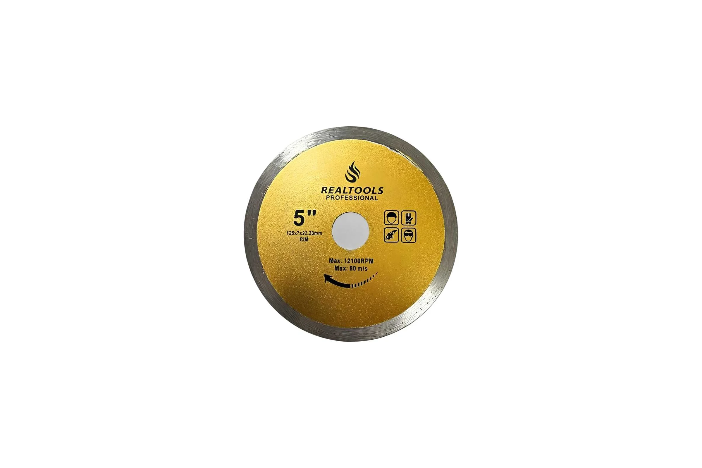 Диск алмазный сплошной REALTOOLS 125x1.1 мм Professional RTL-RSBP-125