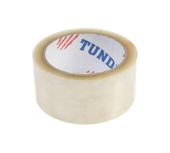 Клейкая лента TUNDRA прозрачная, 40 мкм, 48 мм х 66 м 6971689