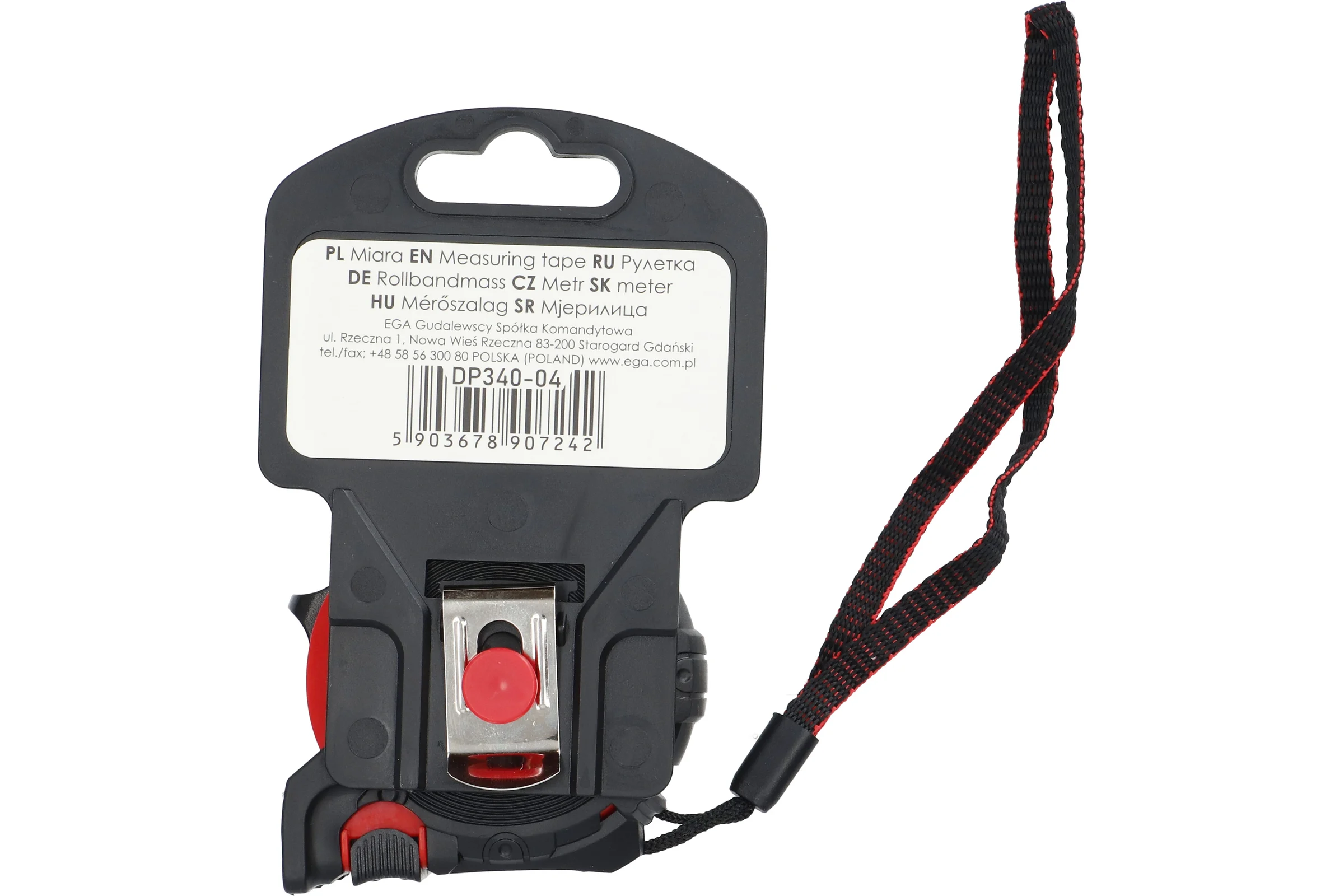 Рулетка обрезиненная DRAUMET PREMIUM 3 м x 16 мм DP340-04