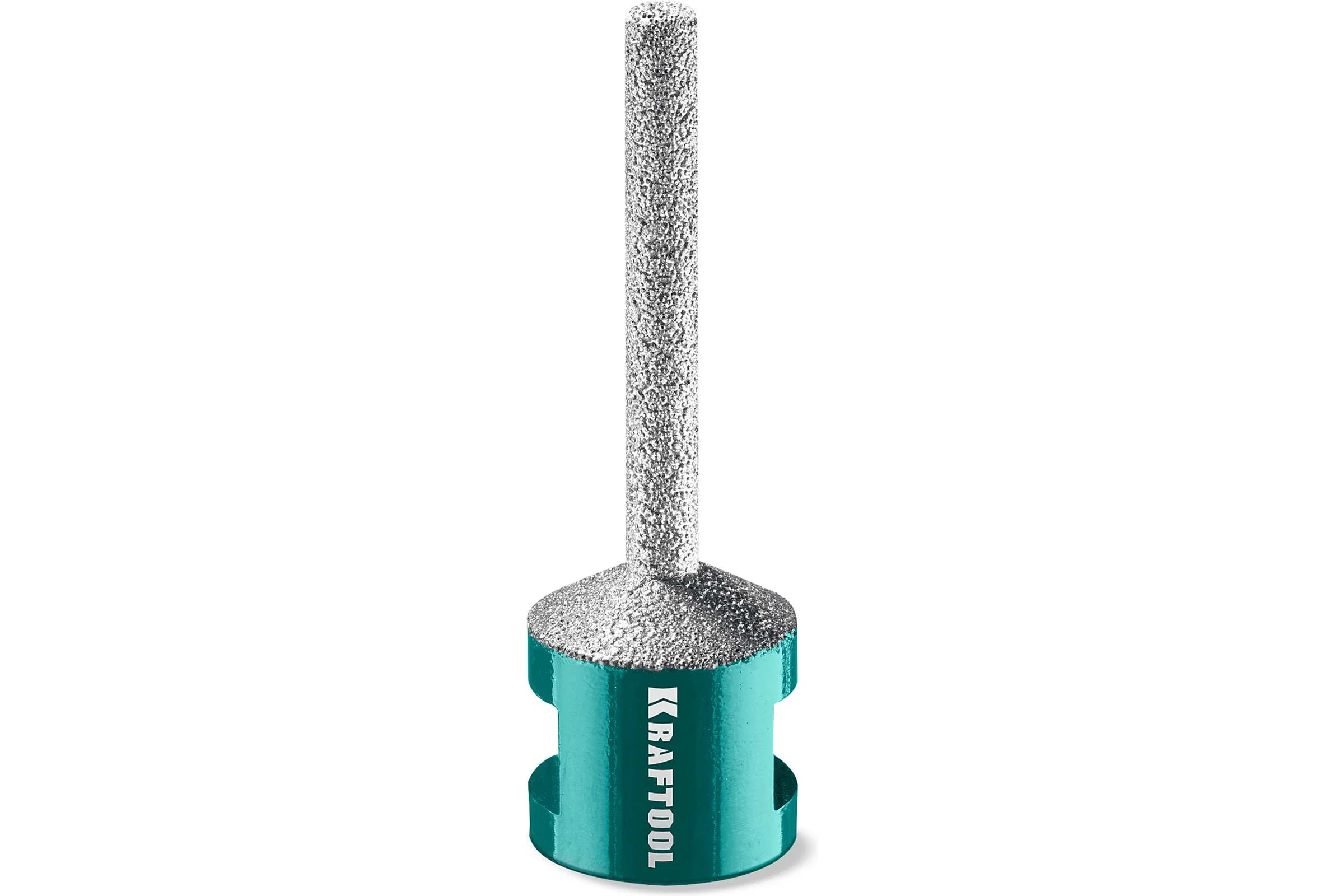 Вакуумная алмазная фреза пальчиковая с конусом Kraftool VS DIAMOND d 6 мм (М14; 50 мм) 29811-06
