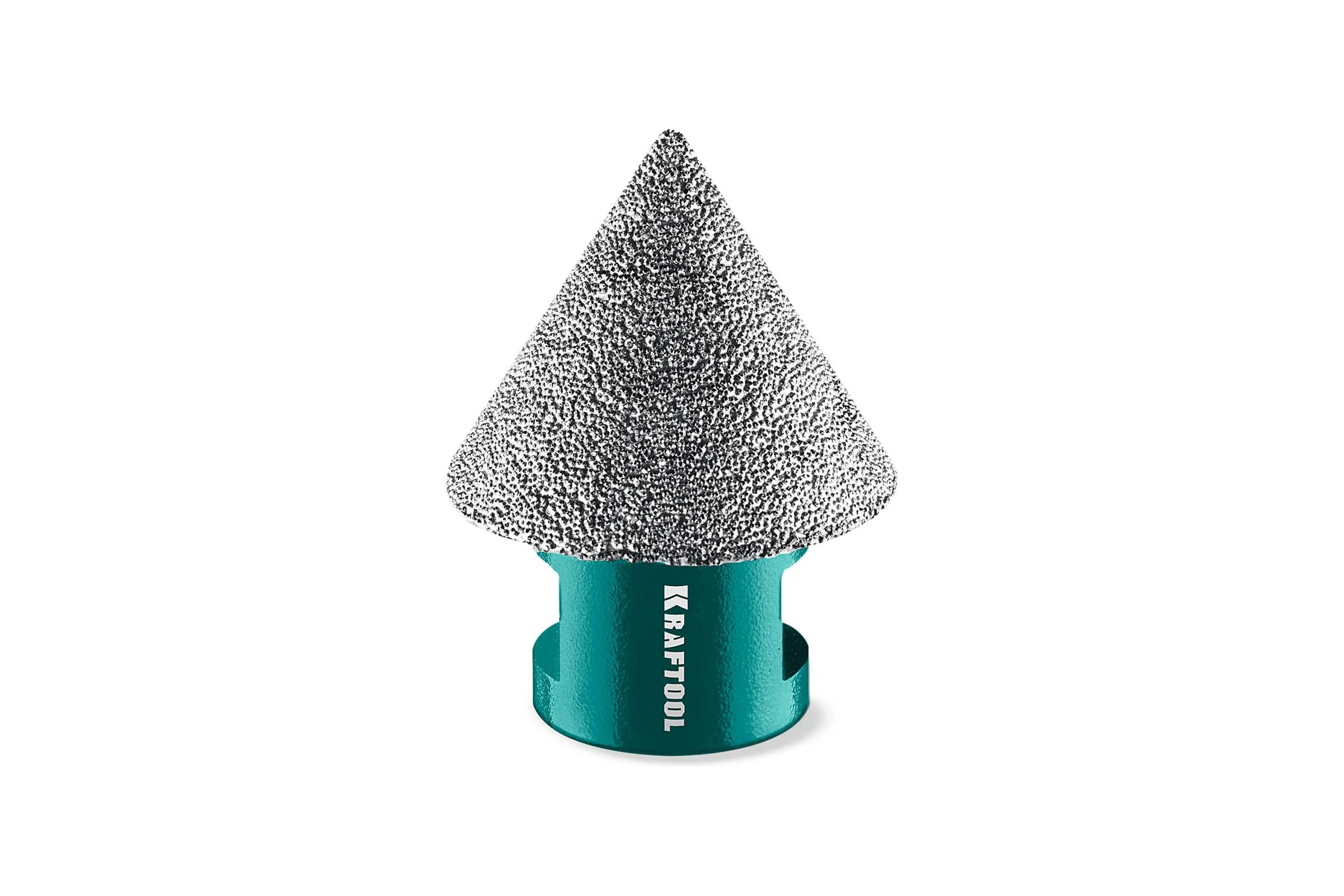 Вакуумная алмазная фреза конусная Kraftool VS DIAMOND d 2-38 мм, М14 29812-02-38