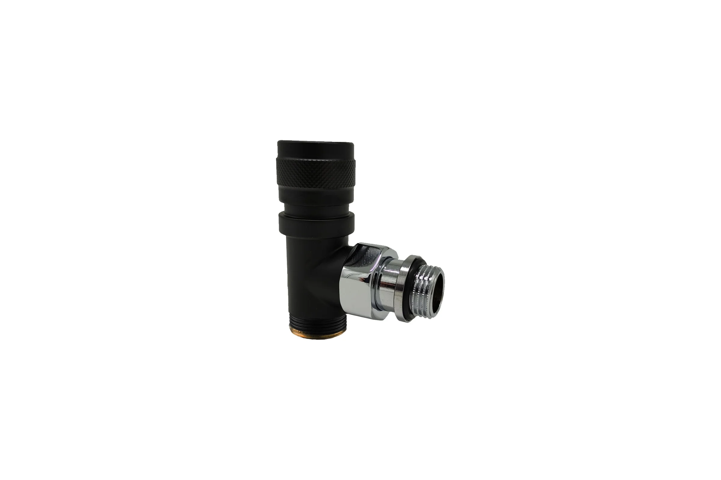 Угловой вентиль SR Rubinetterie 1/2" x 3/4 E, ручной регулировки, преобразуемый в термостатический 0613-1500VCES