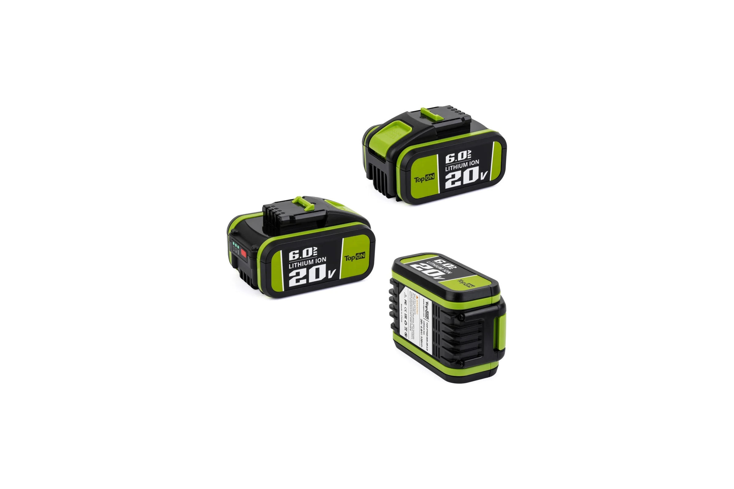 Аккумулятор TopOn 20V 6.0Ah (Li-ion) PN: WA3571 TOP-PTGD-WX-20-6.0
