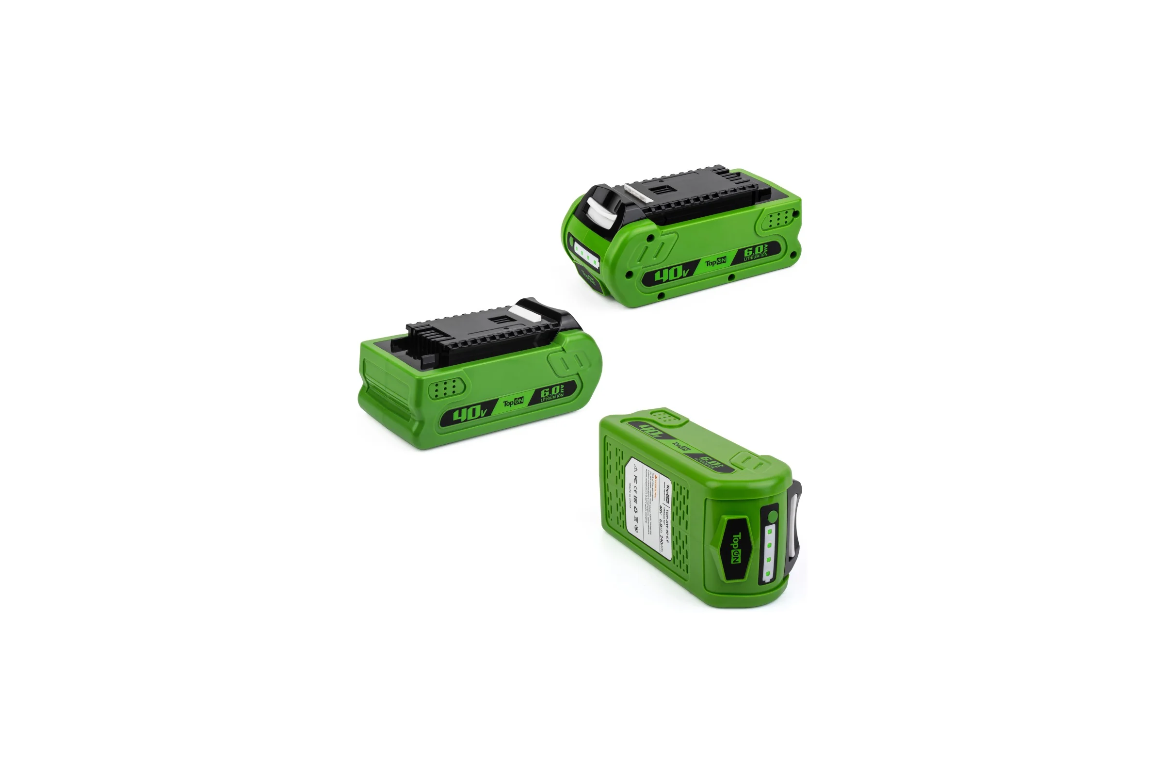 Аккумулятор TopOn 40V 6Ah (Li-ion) PN: G40B6 TOP-GW-40-6.0