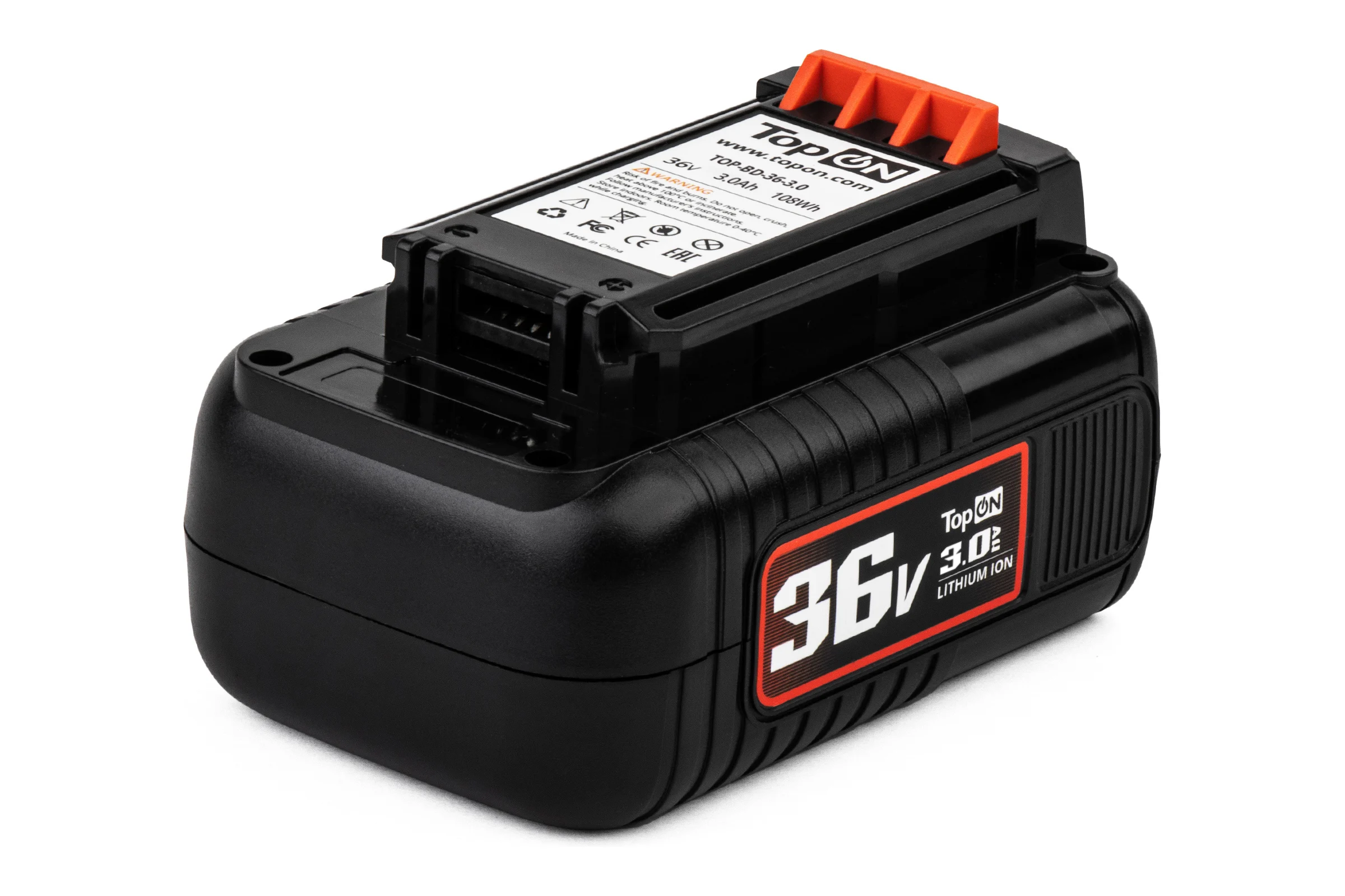 Аккумулятор TopOn 36V 3.0Ah (Li-ion) PN: BL20362 TOP-BD-36-3.0