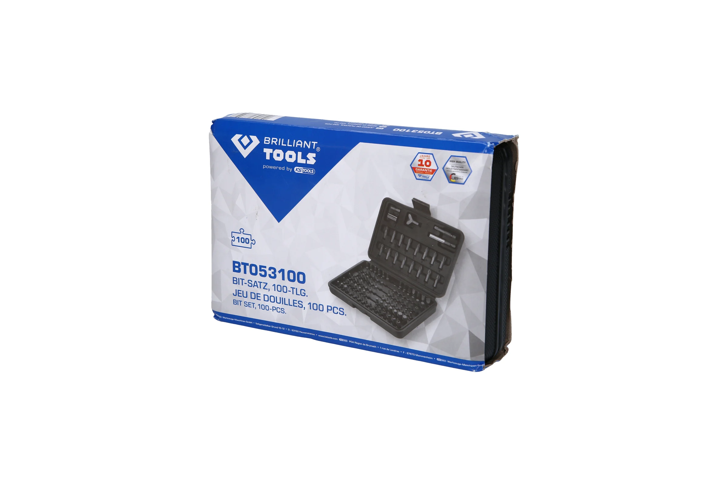Набор бит 1/4" 100 шт Brilliant Tools BT053100