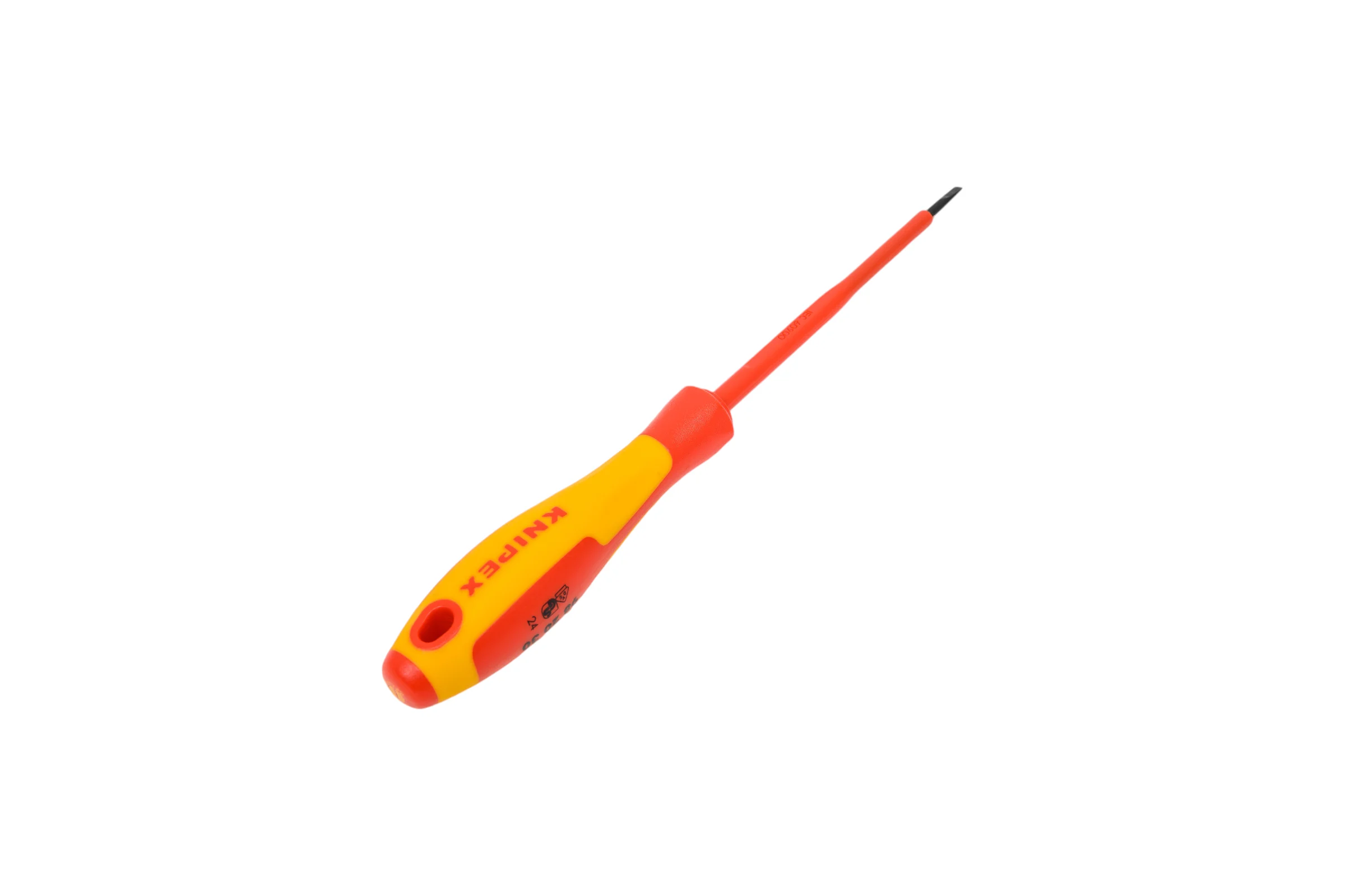 Набор тонких отверток Knipex VDE 1000V, 6 пр.: SL3/4/5.5/6.5 шлиц., PH1/2 крест., KN-002012V02