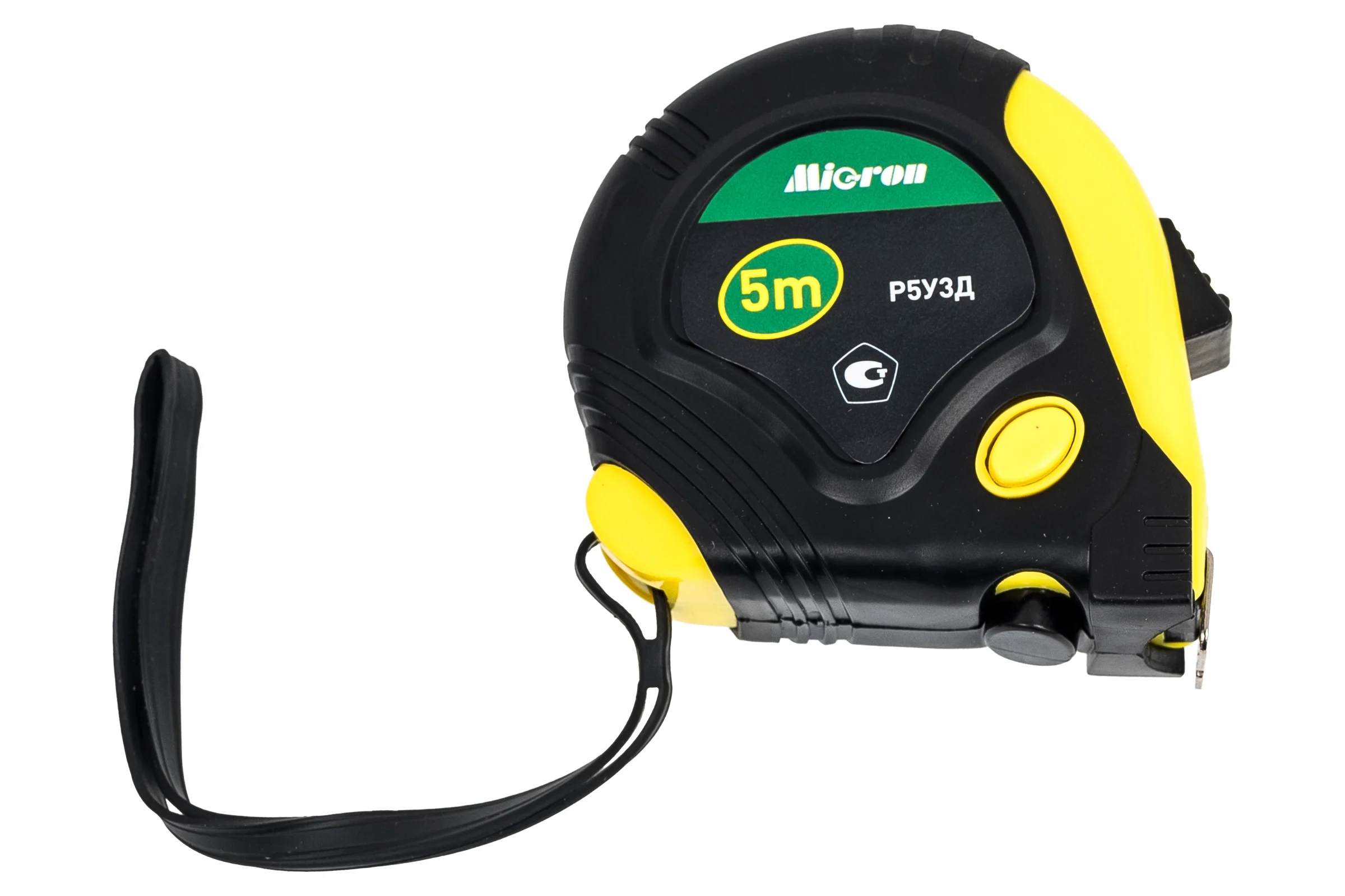 Рулетка Micron 5м, с держателем, обрез. кл.3 Р5УЗД ГРСИ 90362-23 с поверкой 1155919