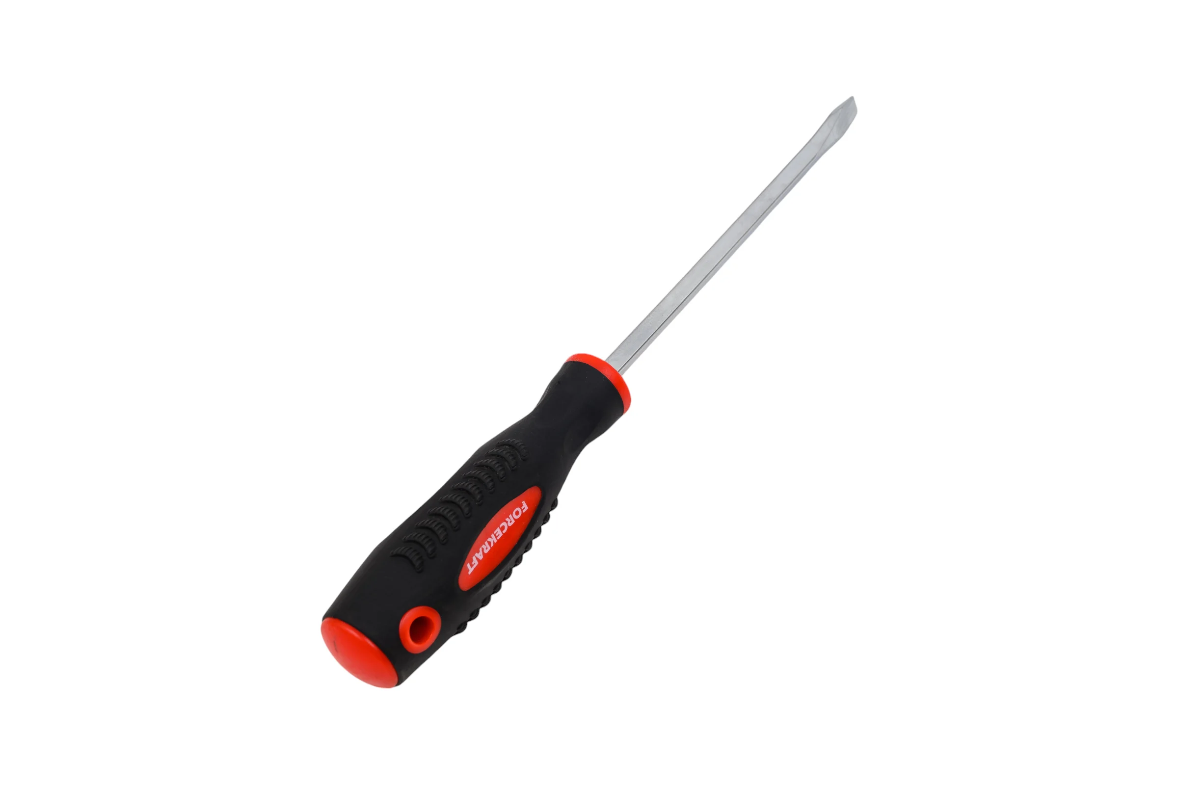 Шлицевая отвертка FORCEKRAFT магнитная "Profi" S2 SL 8.0х175 мм, 27156 FK-70180175