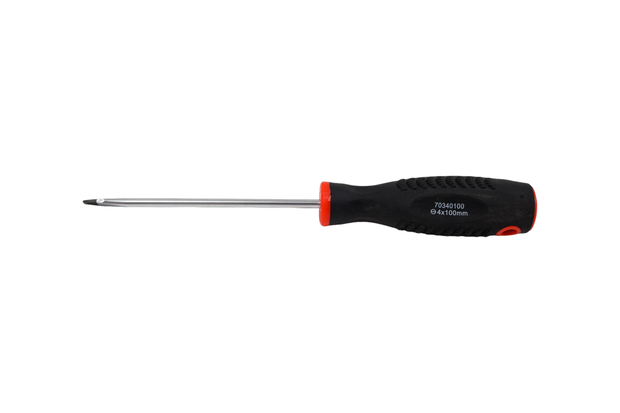 Шлицевая отвертка FORCEKRAFT магнитная "Profi" S2 SL 4.0х100 мм, 28221 FK-70340100