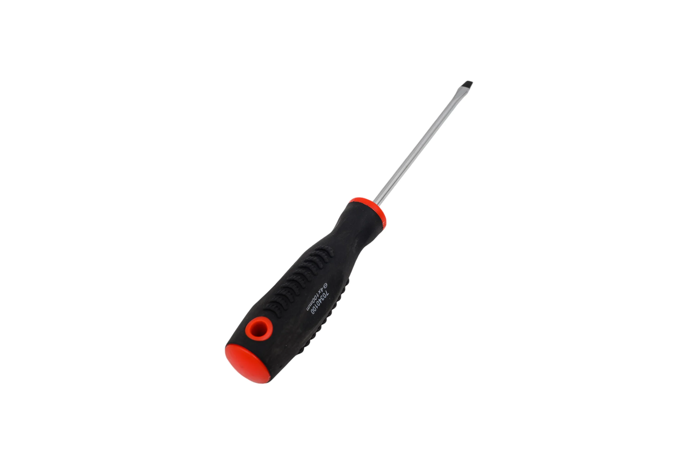Шлицевая отвертка FORCEKRAFT магнитная "Profi" S2 SL 4.0х100 мм, 28221 FK-70340100