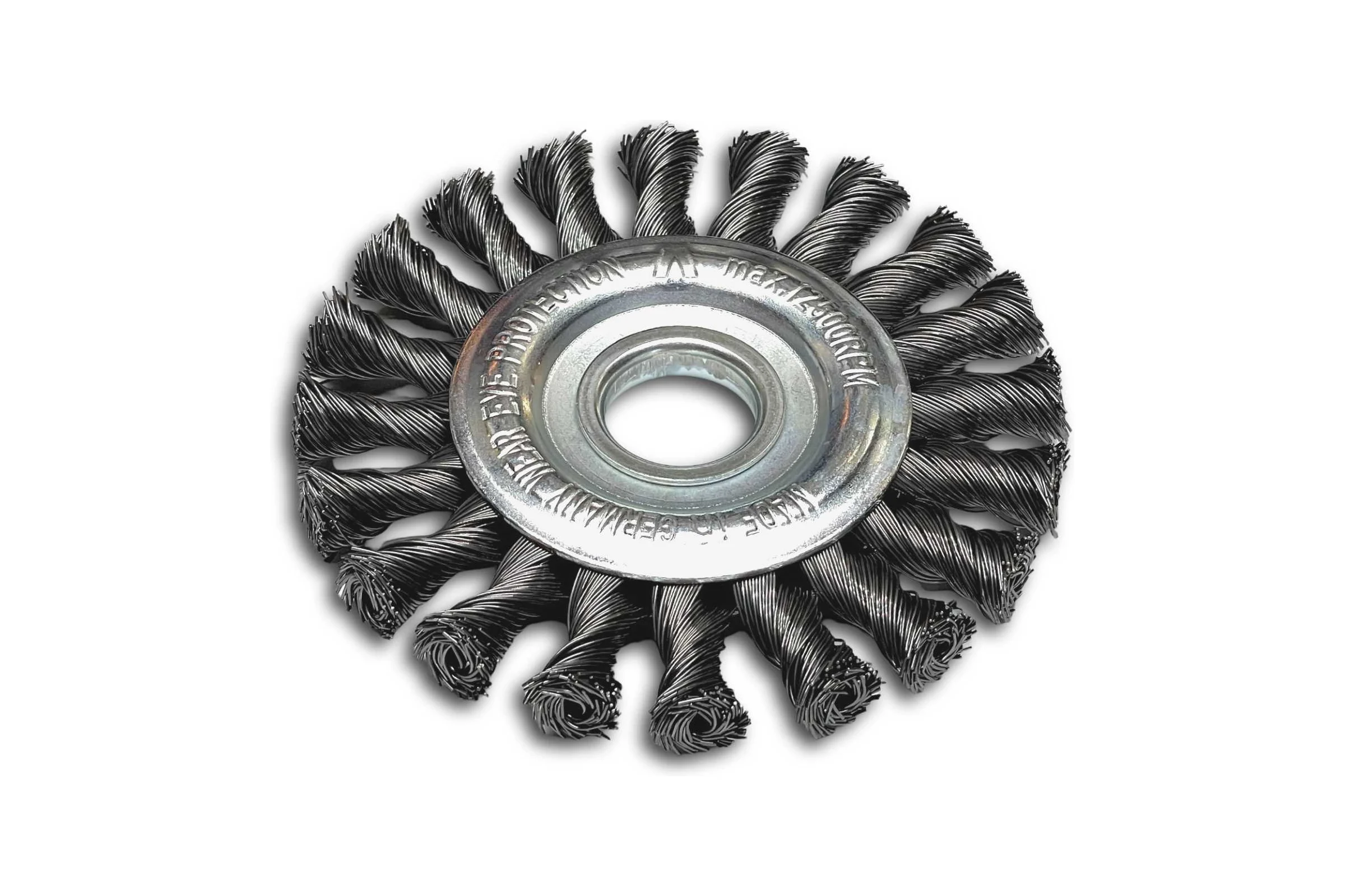 Щетка дисковая жгутовая Lessmann 115х14х22.2 0.5мм 472211OV