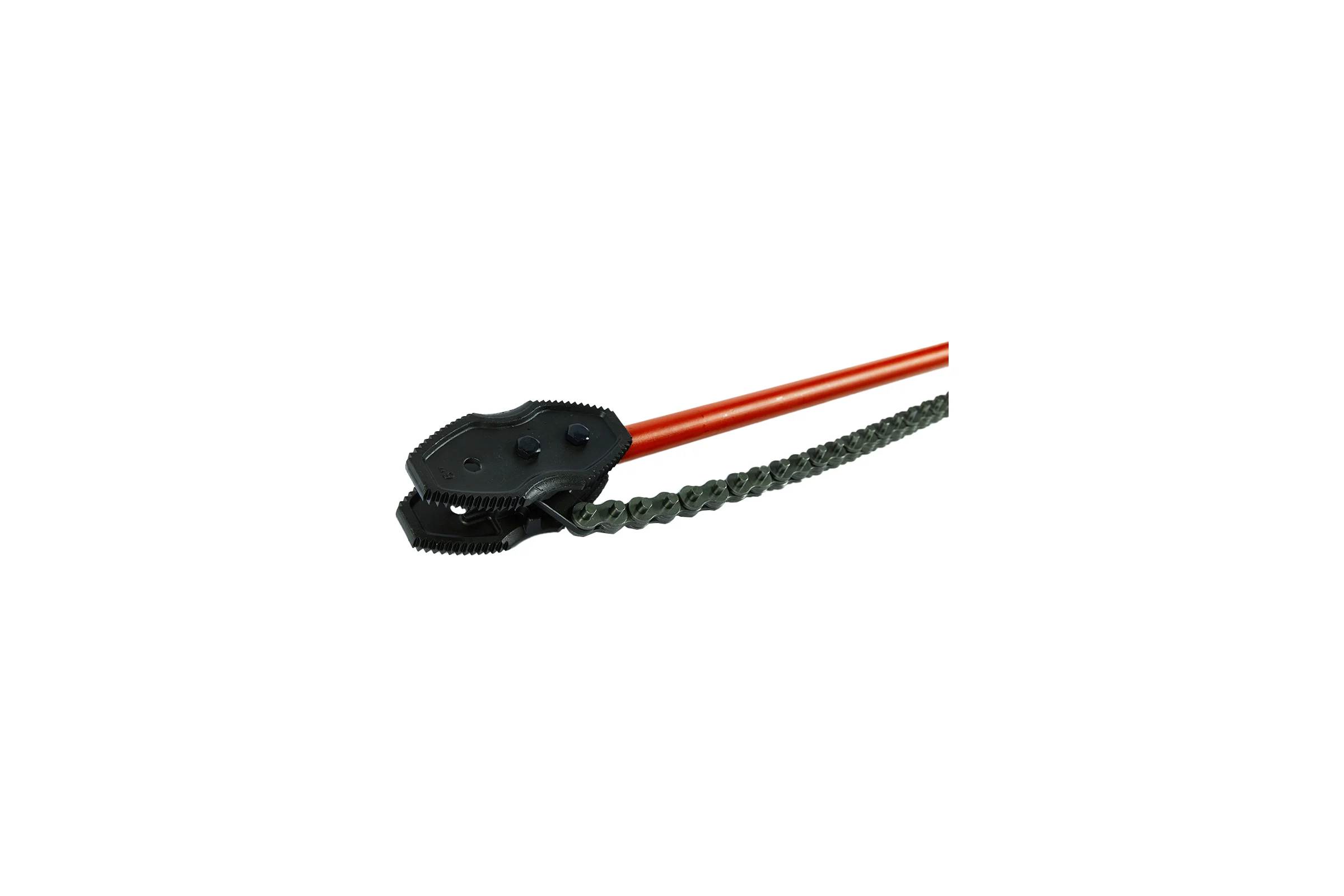 Цепной трубный ключ TD-tools красный, 6 (168мм) TD06B6