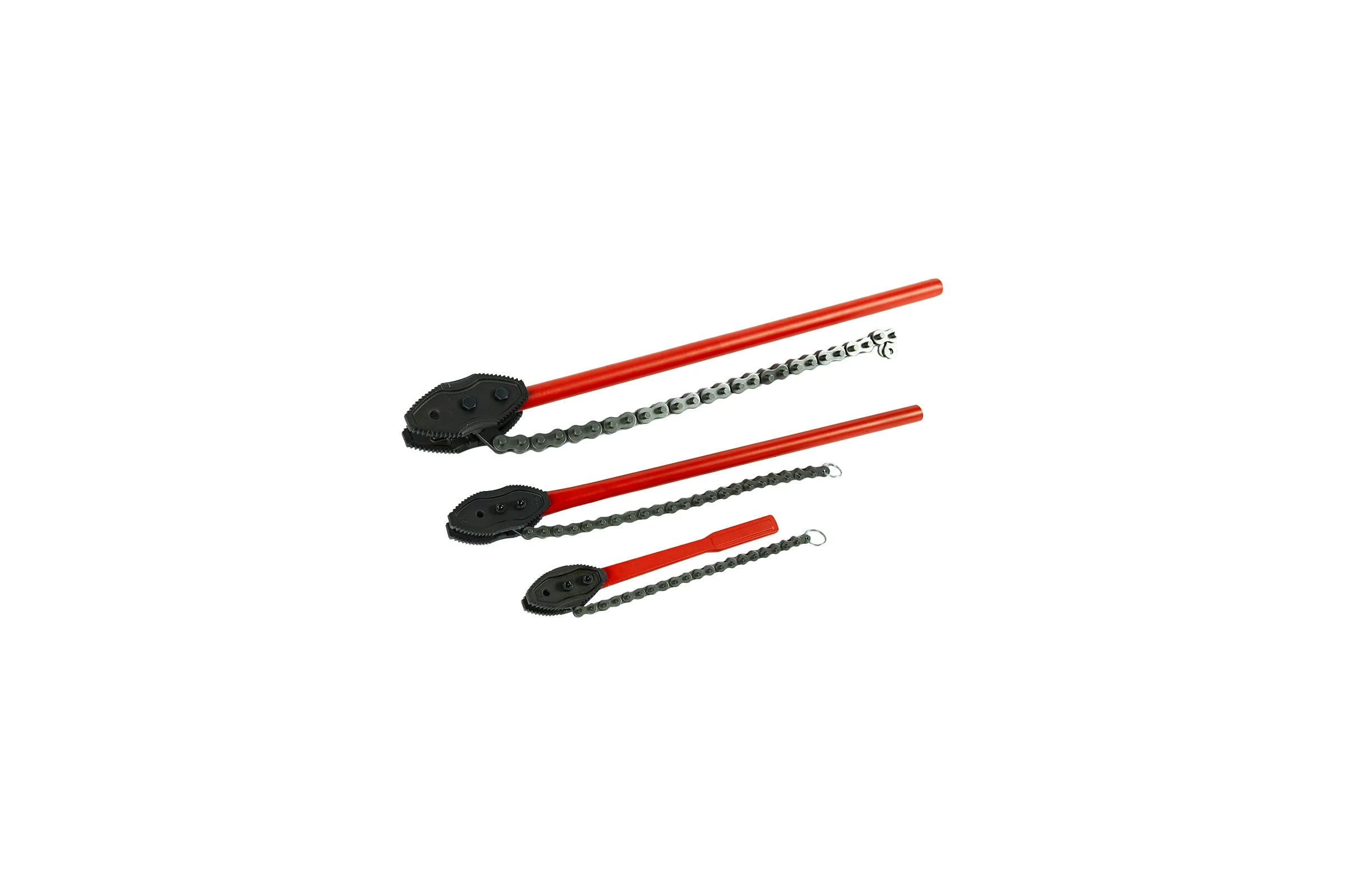 Цепной трубный ключ TD-tools красный, 2 1/2 (73мм) TD06H2.5