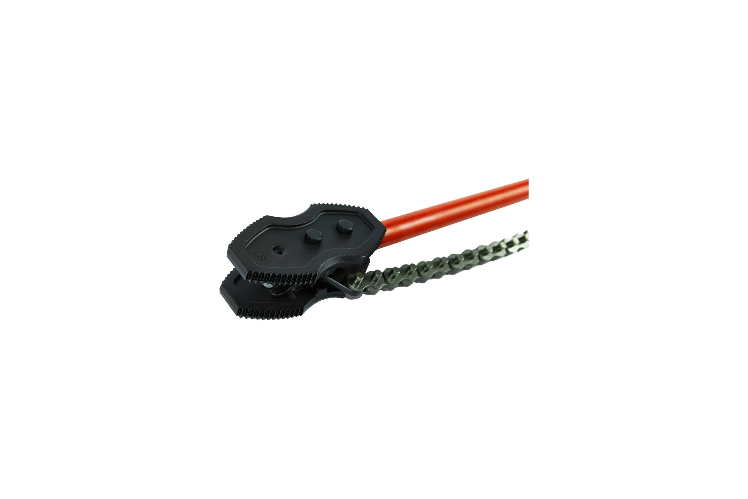 Цепной трубный ключ TD-tools красный, 8 (219мм) TD06B8