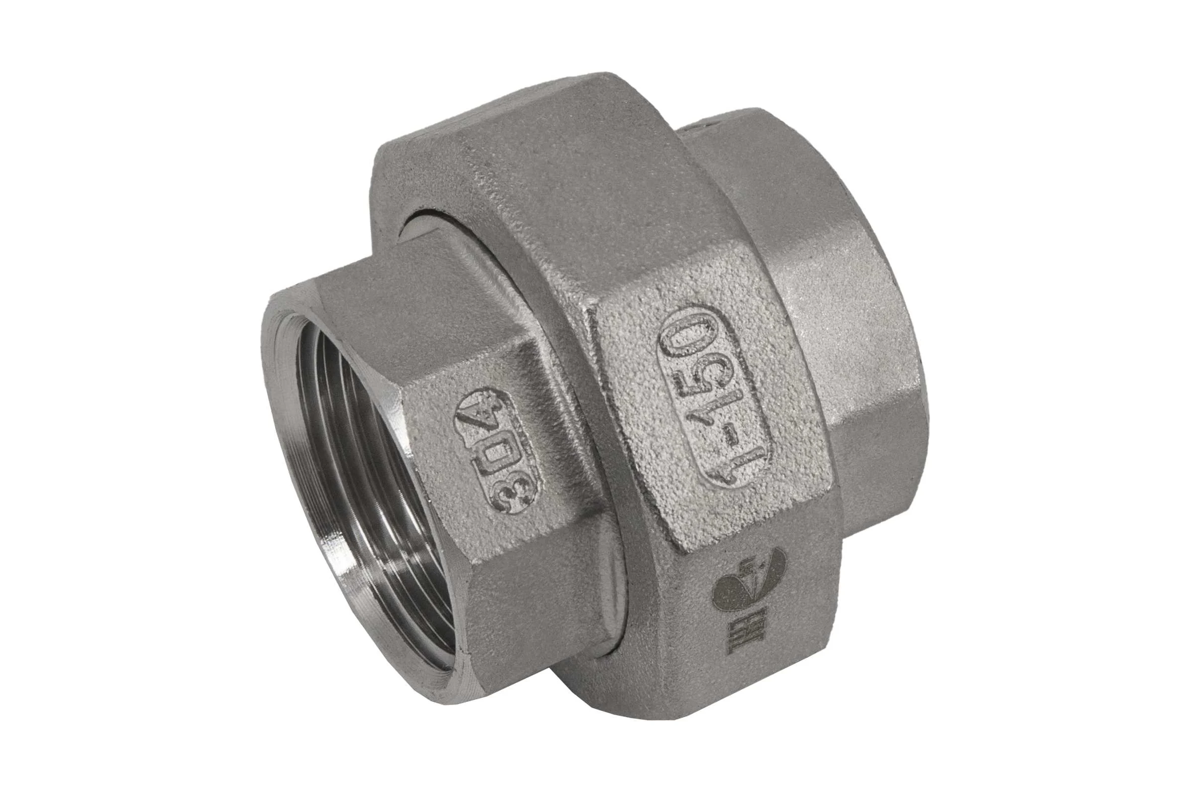 Американка NEWKEY вр/вр нержавеющая сталь AISI304 DN25 (1), (CF8), PTFE, PN16 NK-ADD25/4