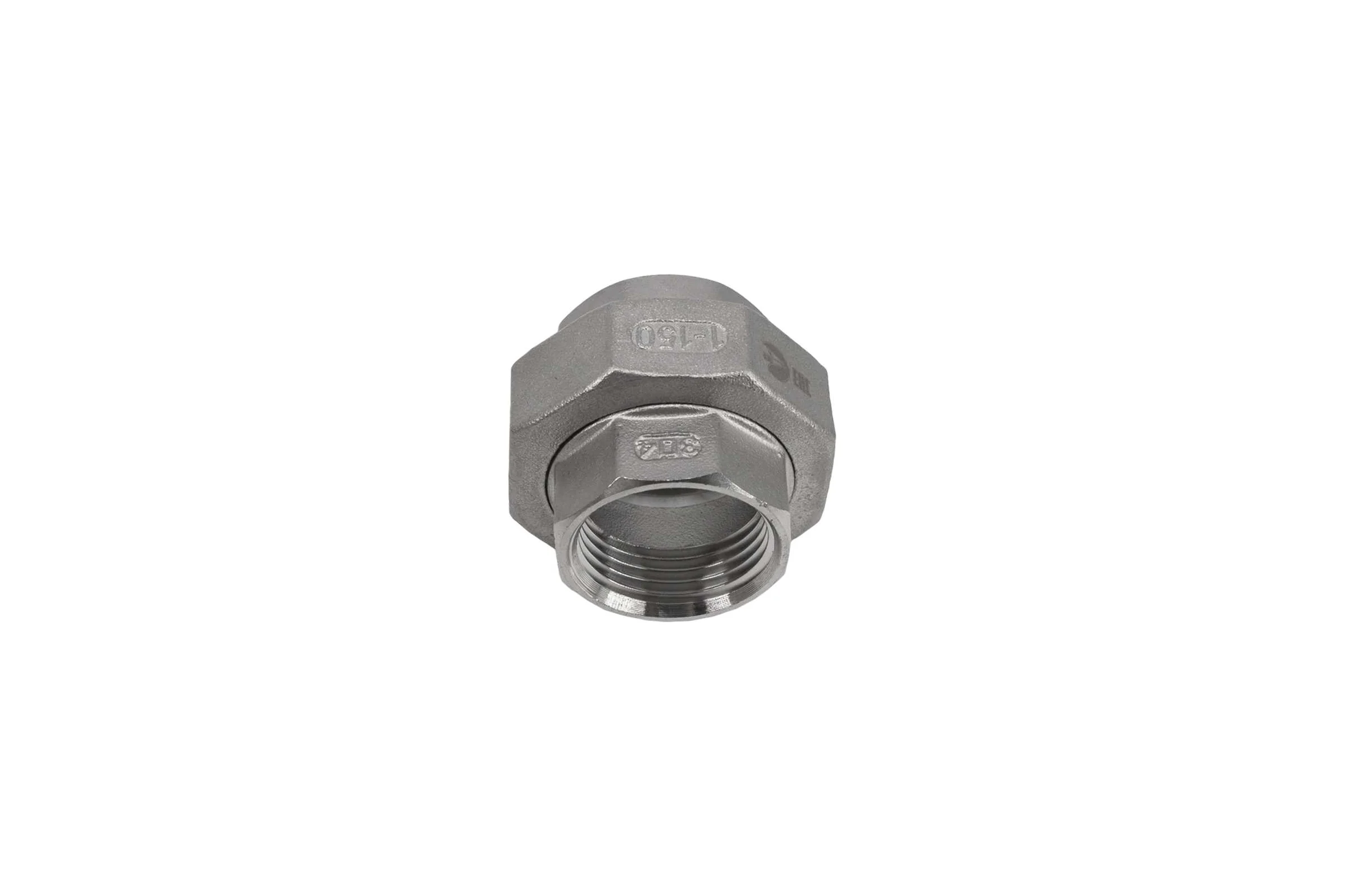 Американка NEWKEY вр/вр нержавеющая сталь AISI304 DN25 (1), (CF8), PTFE, PN16 NK-ADD25/4