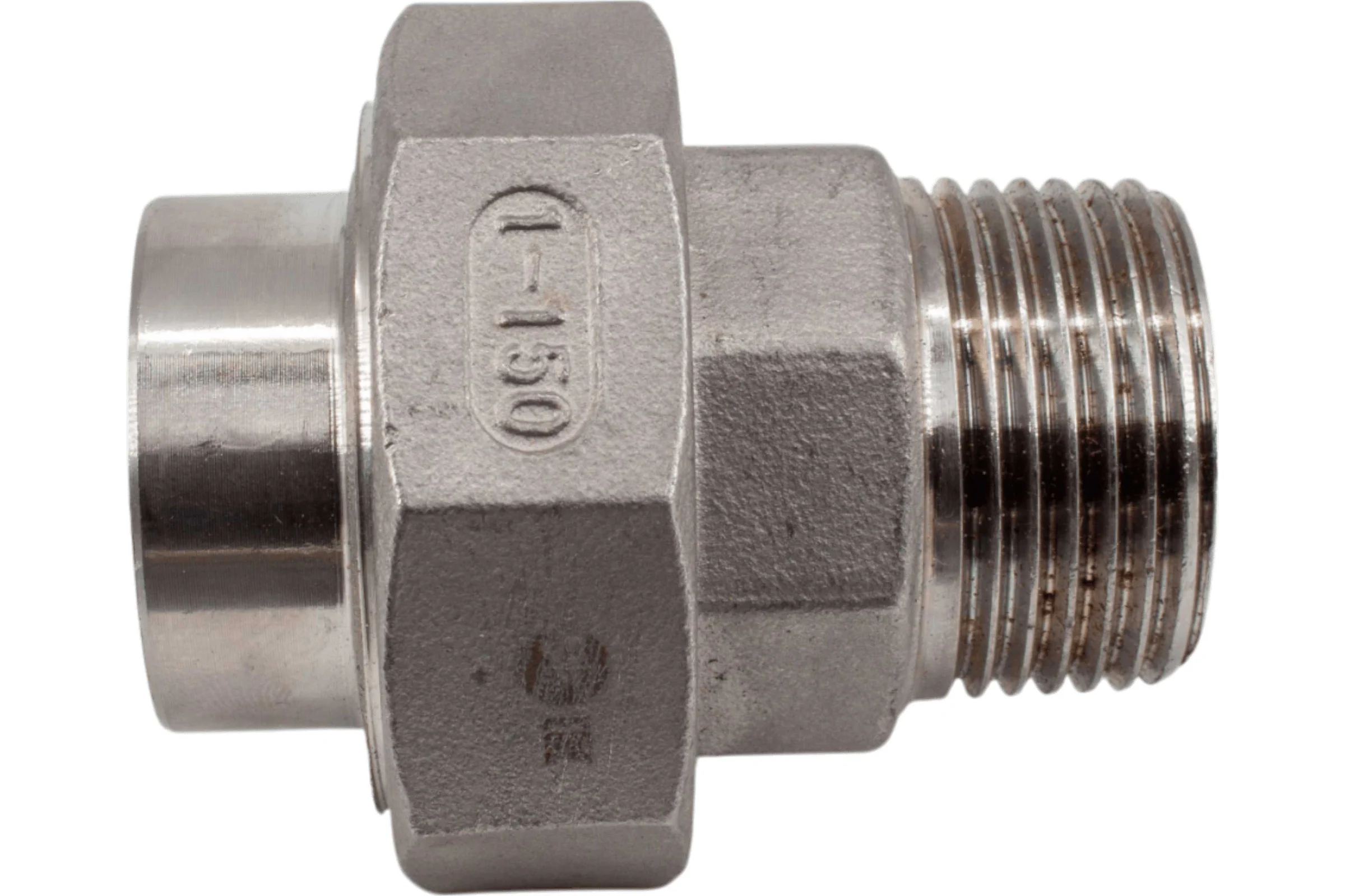 Американка NEWKEY c/нр нержавеющая сталь AISI304 DN25 (1), (CF8), PTFE, PN16 NK-AW/M25/4