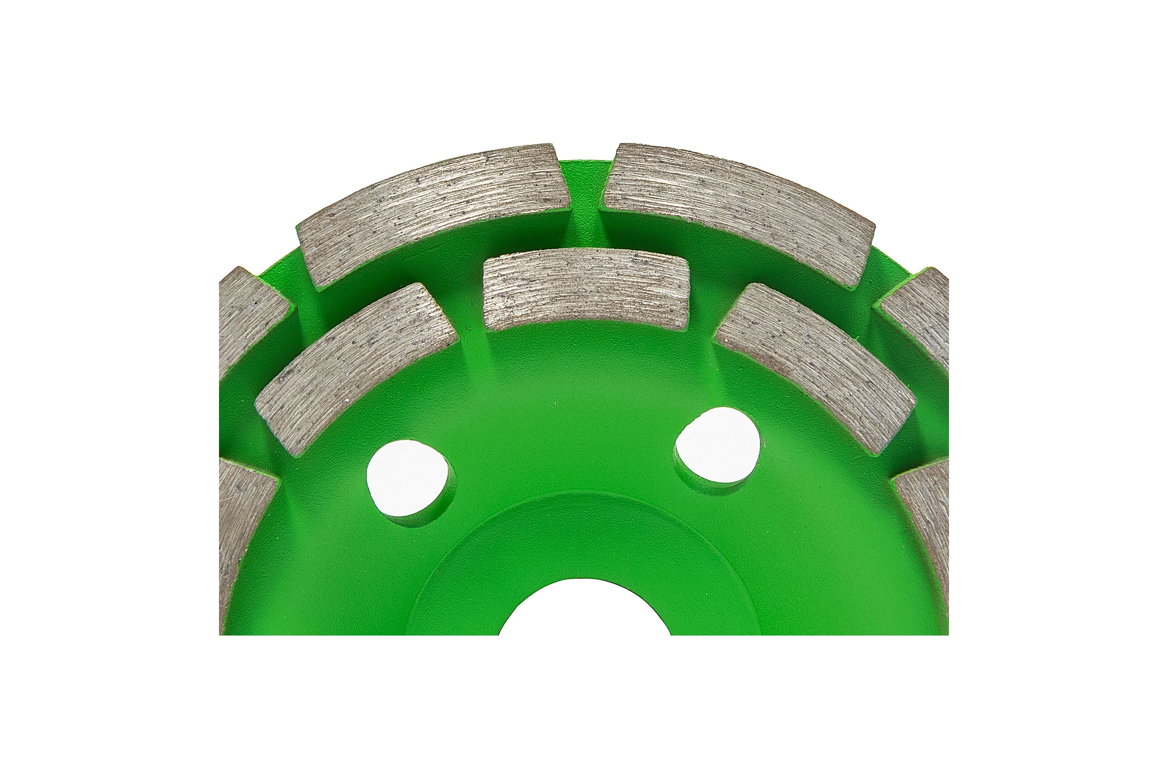 Алмазный шлифовальный круг Diamaster АШК 2-рядный GreenLux 125х22.2 мм, спекание/бетон 000.630.0066