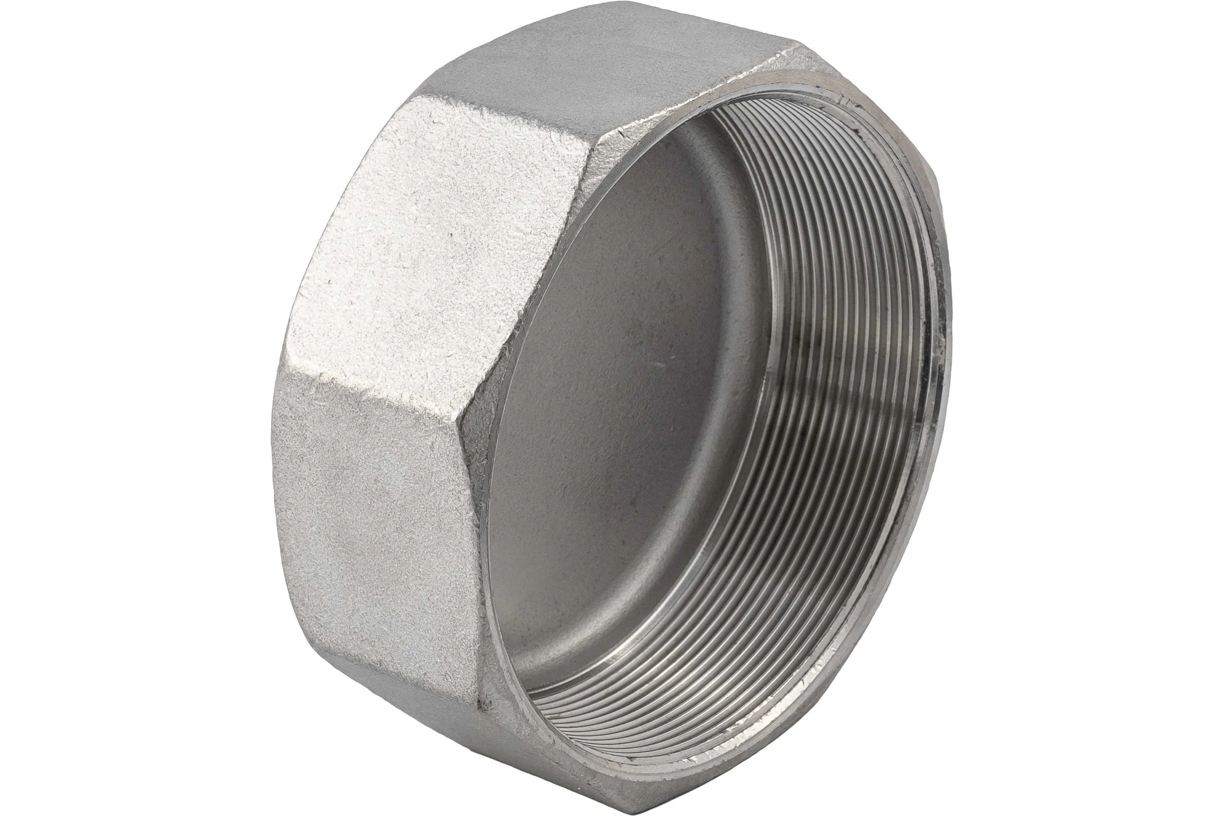 Заглушка NEWKEY В/Р 6-ти гранная нержавеющая сталь AISI304 DN 100 (4), (CF8), PN16 NK-DTP100/4