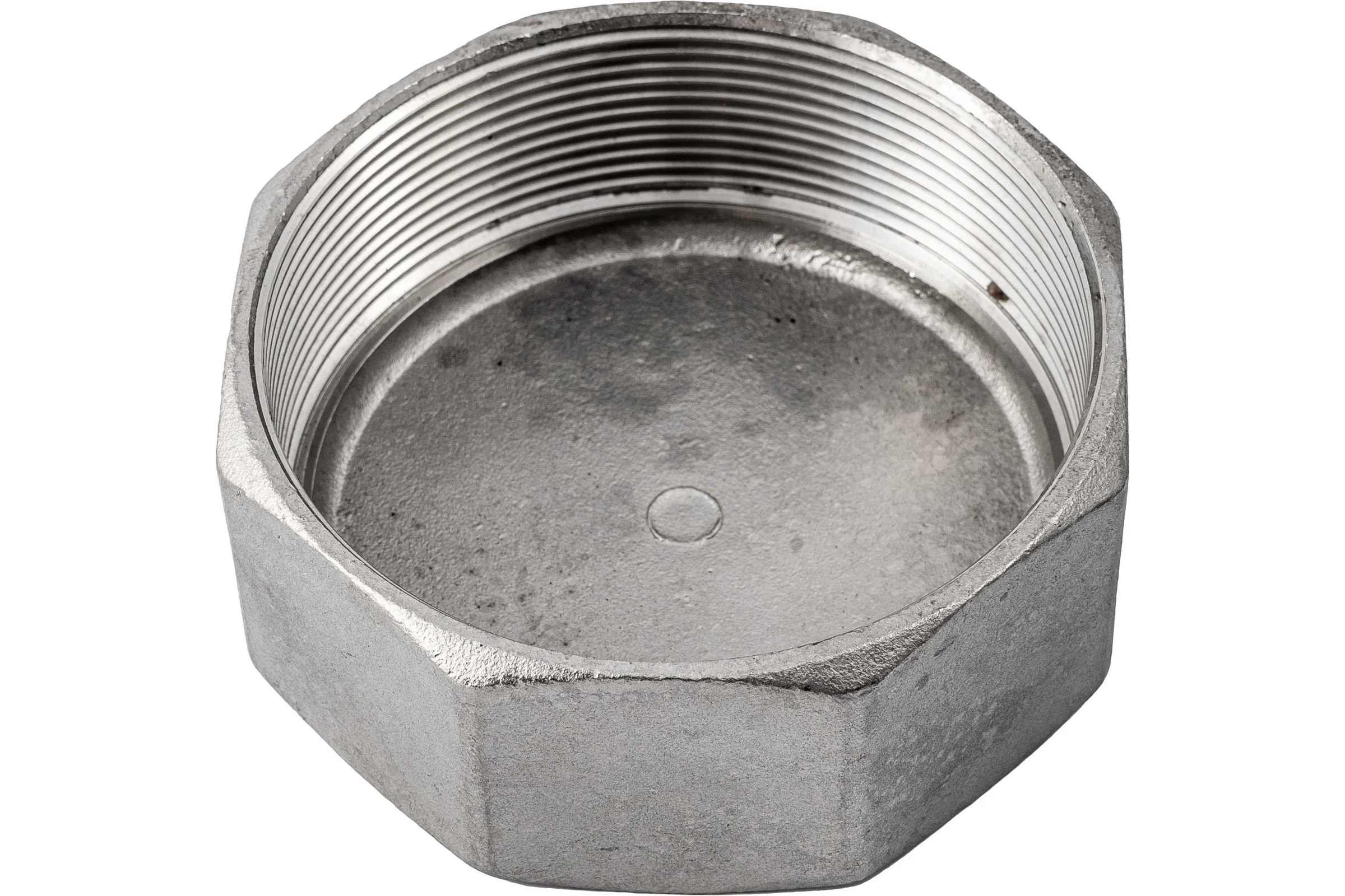 Заглушка NEWKEY В/Р 6-ти гранная нержавеющая сталь AISI304 DN80 (3), (CF8), PN16 NK-DTP80/4