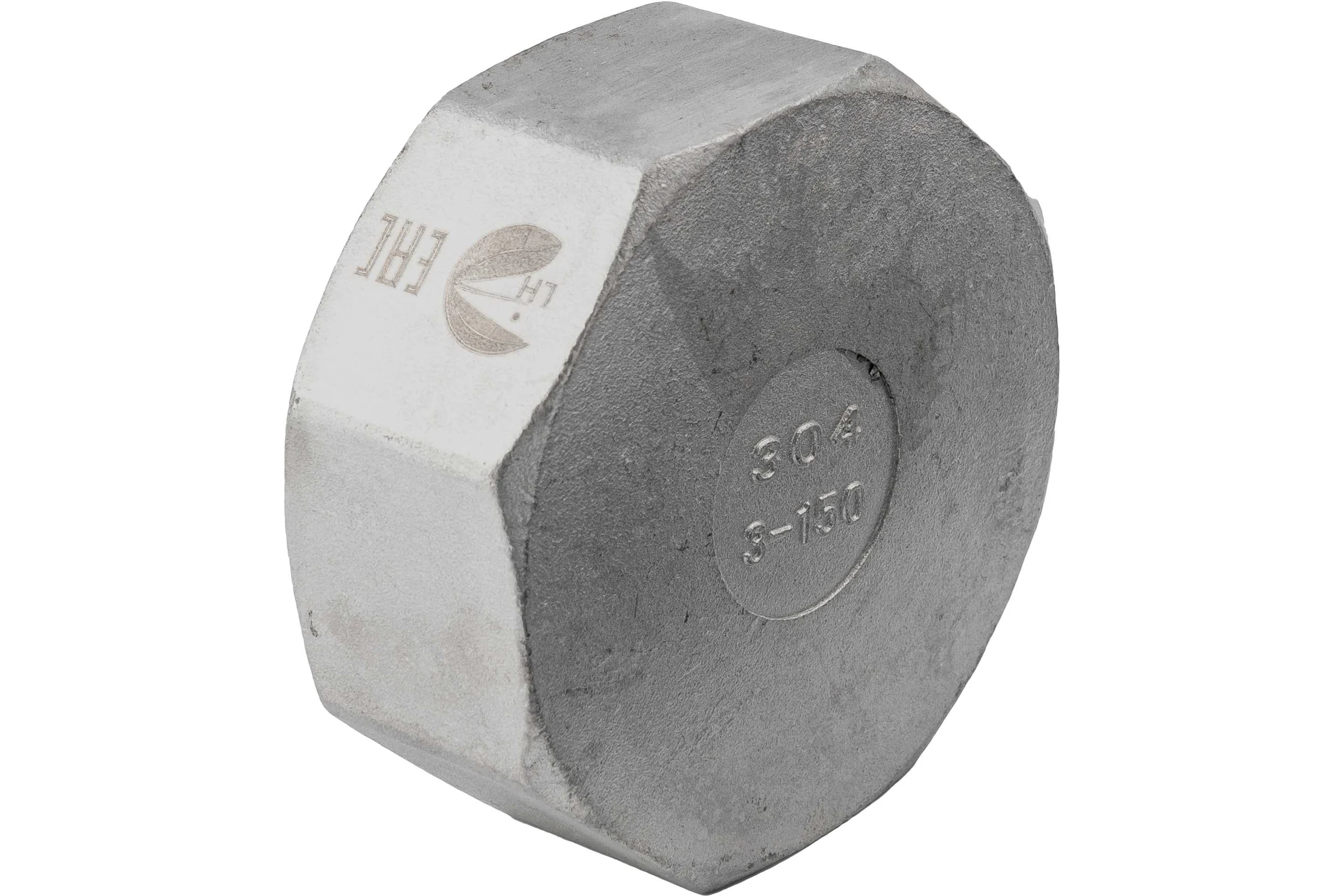 Заглушка NEWKEY В/Р 6-ти гранная нержавеющая сталь AISI304 DN80 (3), (CF8), PN16 NK-DTP80/4