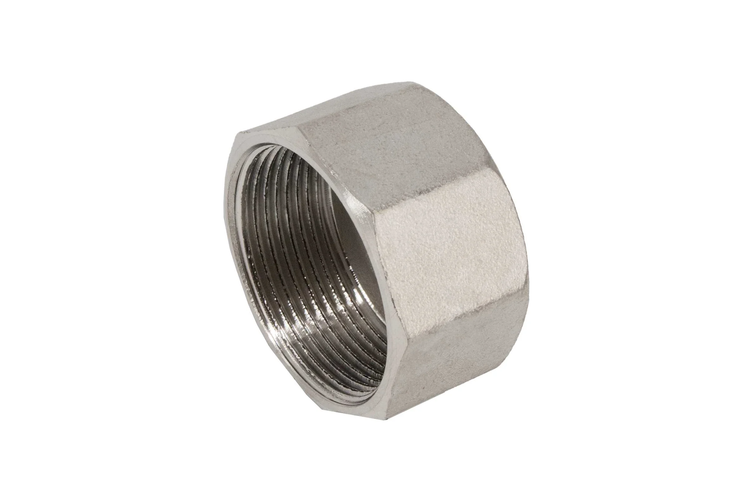 Заглушка NEWKEY В/Р 6-ти гранная нержавеющая сталь AISI304 DN40 (1_1/2), (CF8), PN16 NK-DTP40/4