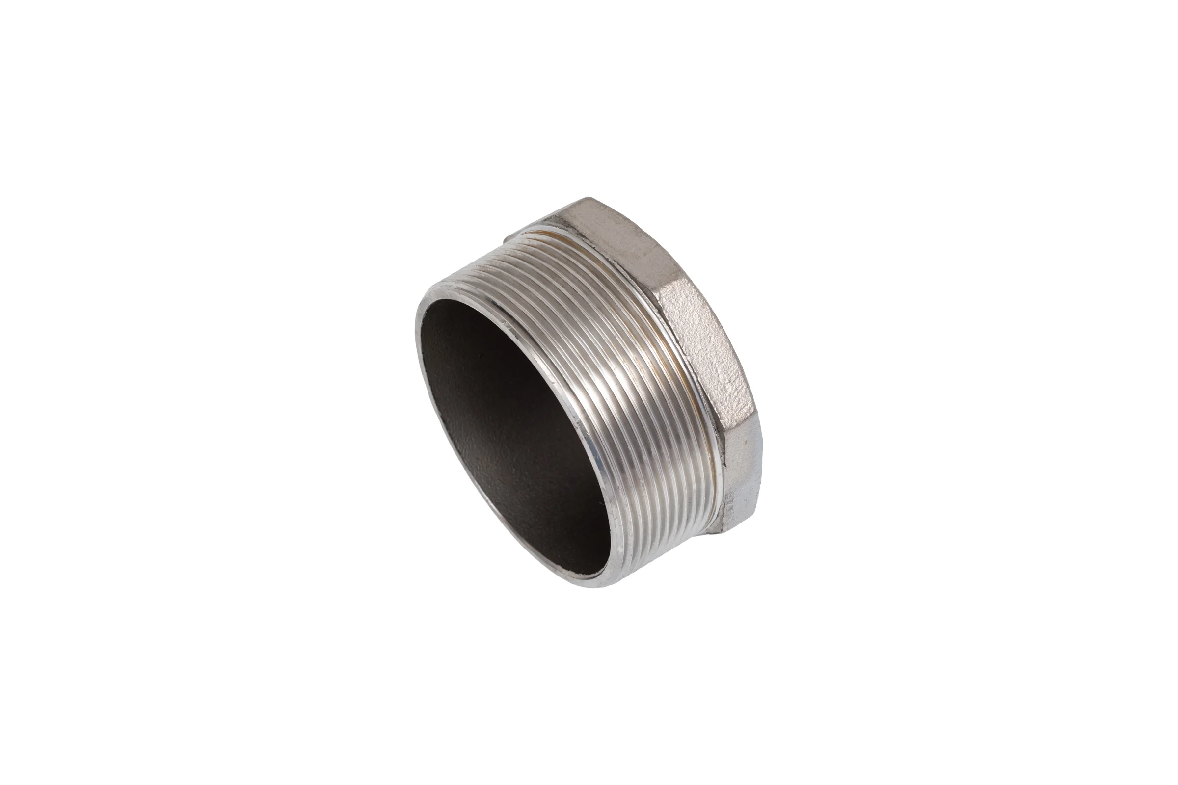 Заглушка NEWKEY Н/Р 6-ти гранная нержавеющая сталь AISI304 DN65 (2_1/2), (CF8), PN16 NK-DT65/4