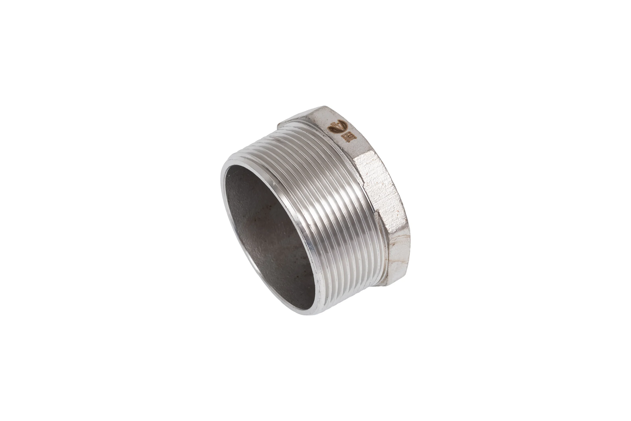 Заглушка NEWKEY Н/Р 6-ти гранная нержавеющая сталь AISI304 DN50 (2), (CF8), PN16 NK-DT50/4