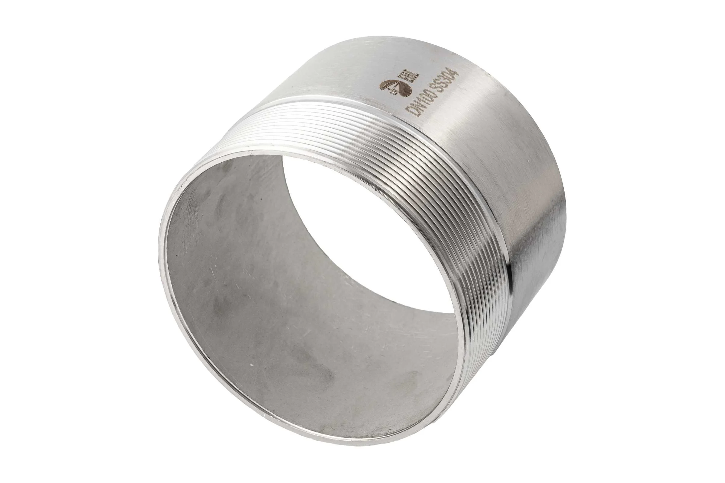 Ниппель приварной NEWKEY нержавеющая сталь AISI304 DN 100 (4), (CF8), PN16 NK-NE100/4