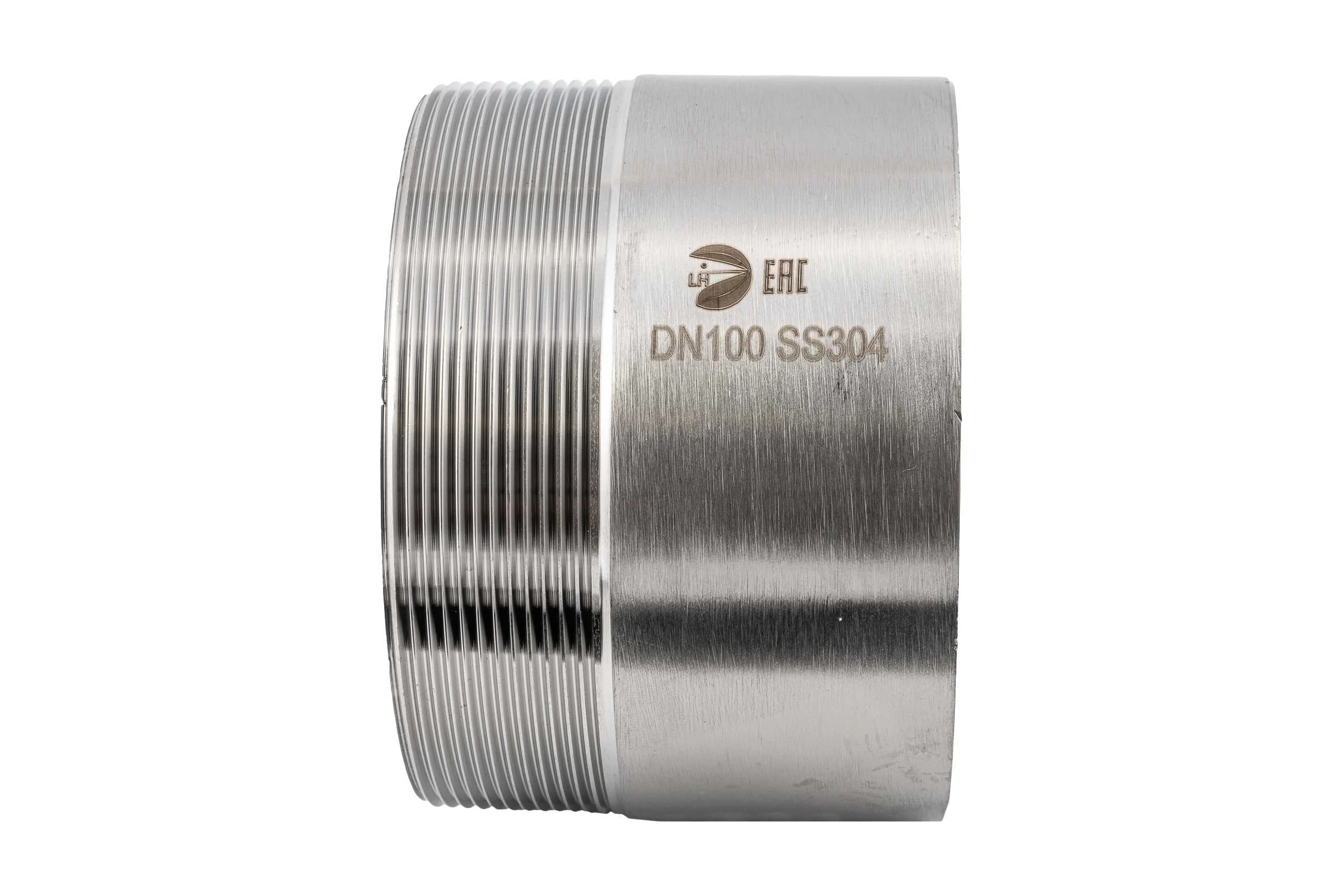 Ниппель приварной NEWKEY нержавеющая сталь AISI304 DN 100 (4), (CF8), PN16 NK-NE100/4