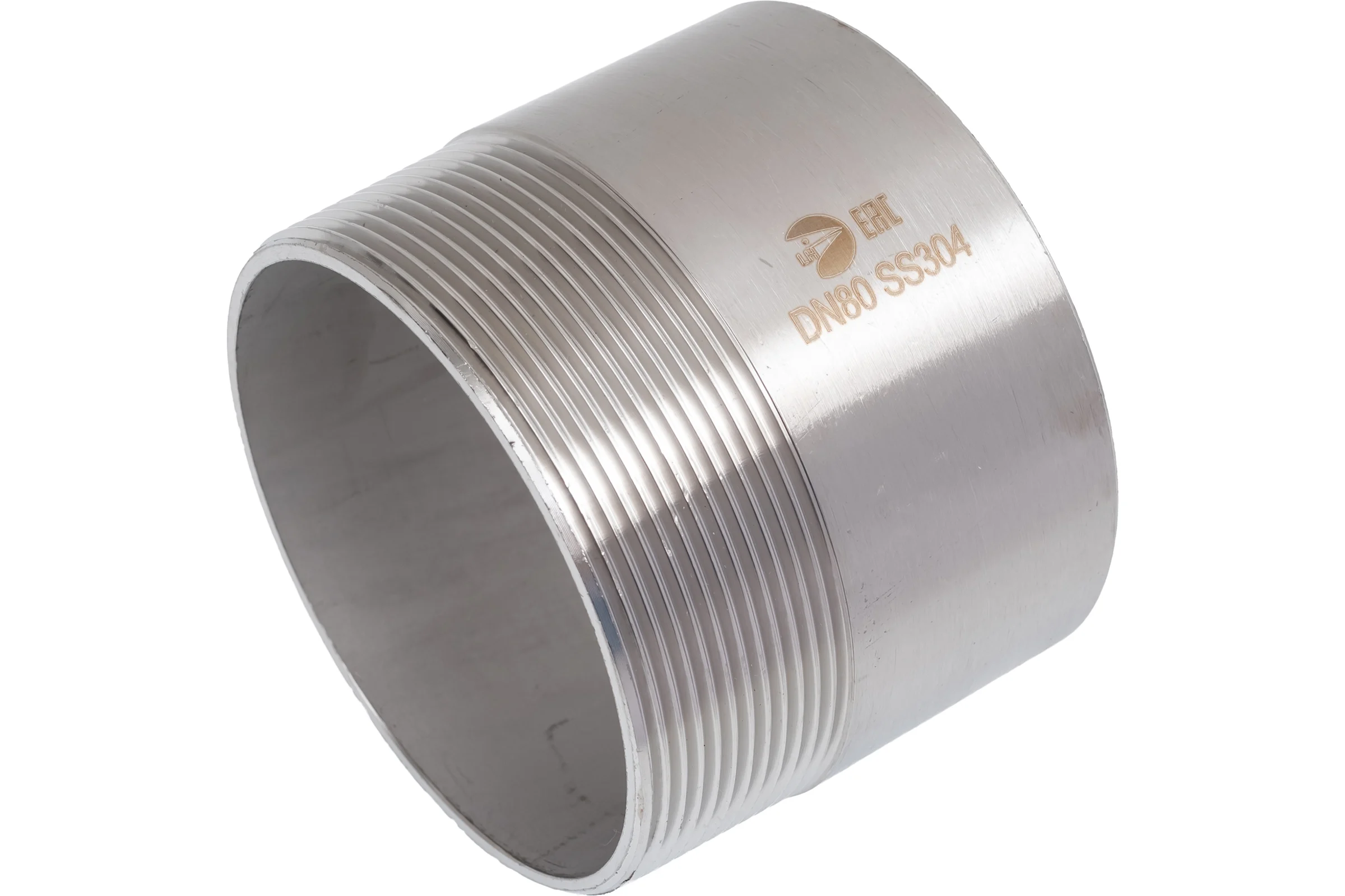 Ниппель приварной NEWKEY нержавеющая сталь AISI304 DN80 (3), (CF8), PN16 NK-NE80/4