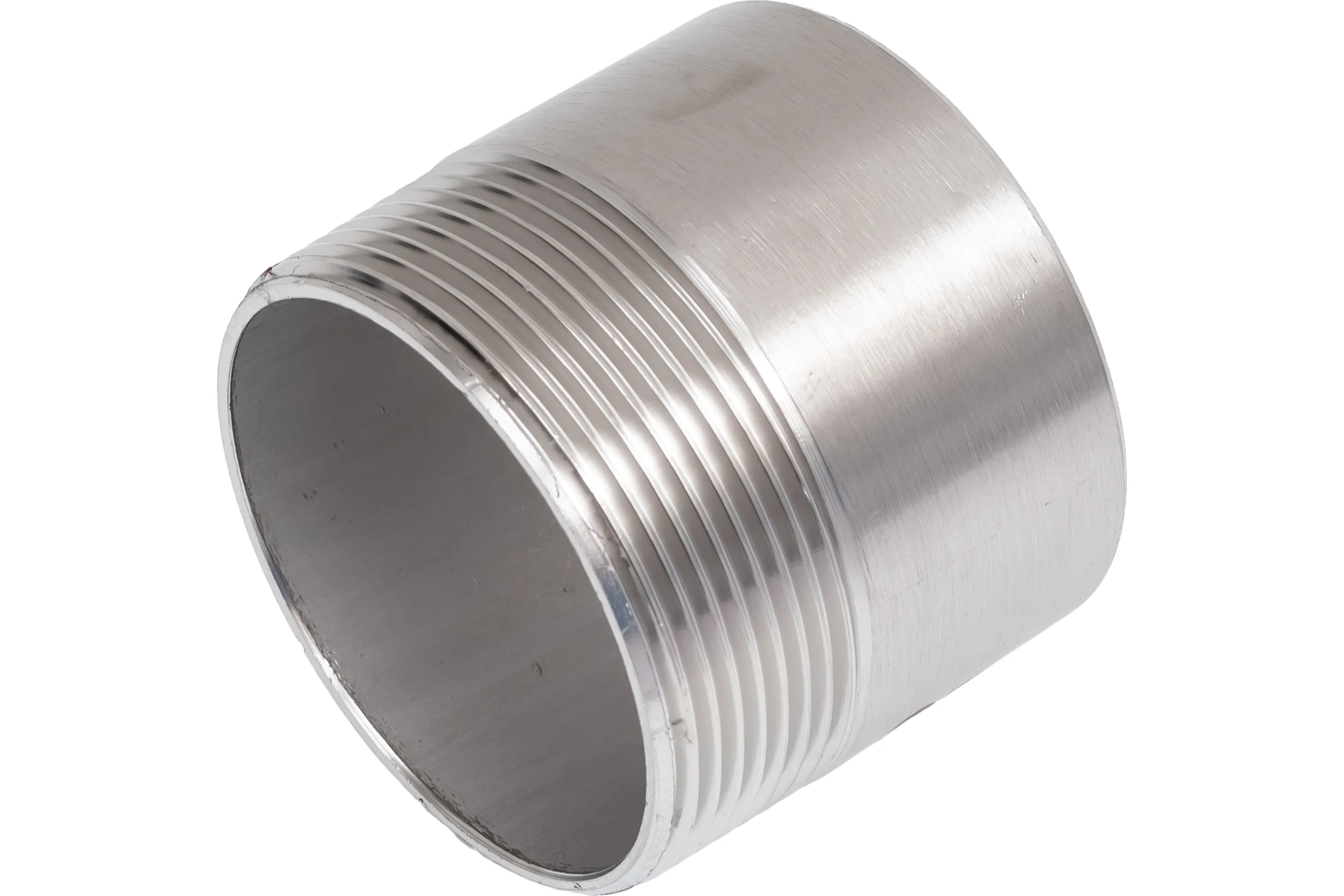 Ниппель приварной NEWKEY нержавеющая сталь AISI304 DN50 (2), (CF8), PN16 NK-NE50/4