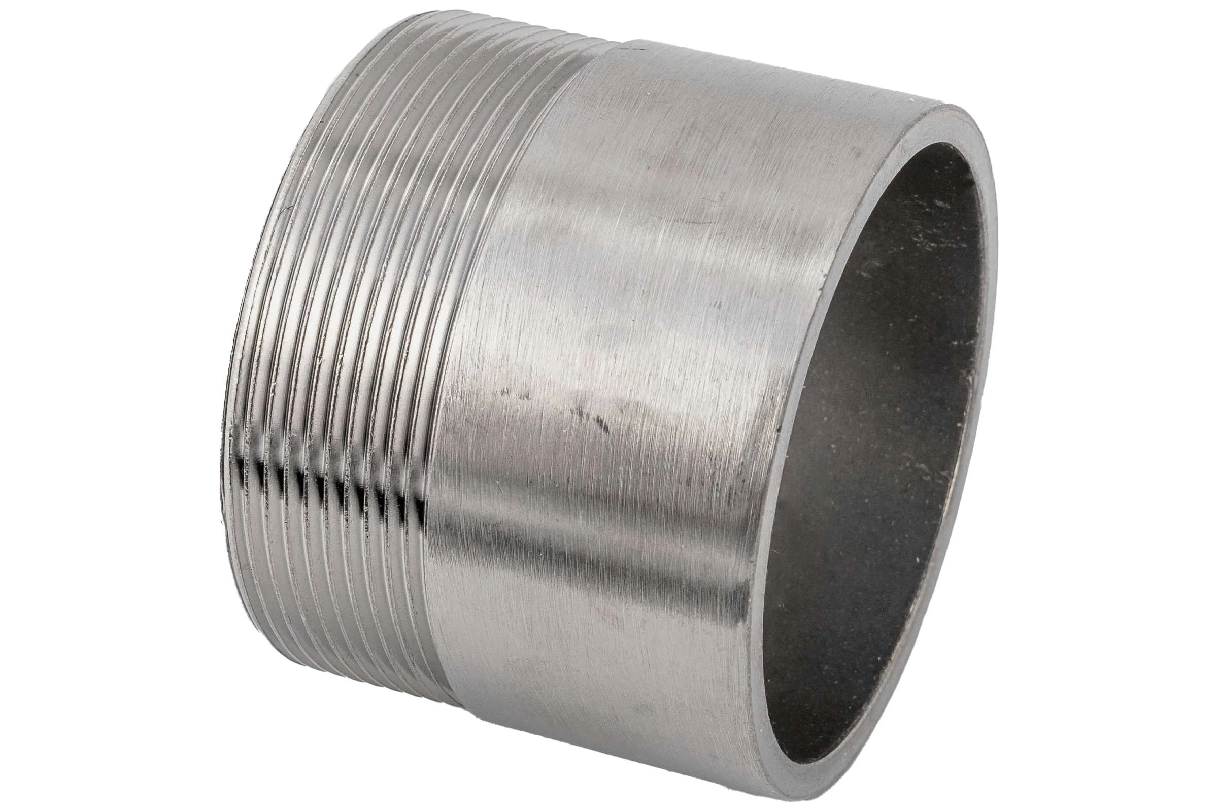 Ниппель приварной NEWKEY нержавеющая сталь AISI316 DN65 (2_1/2), (CF8M), PN16 NK-NE65/6