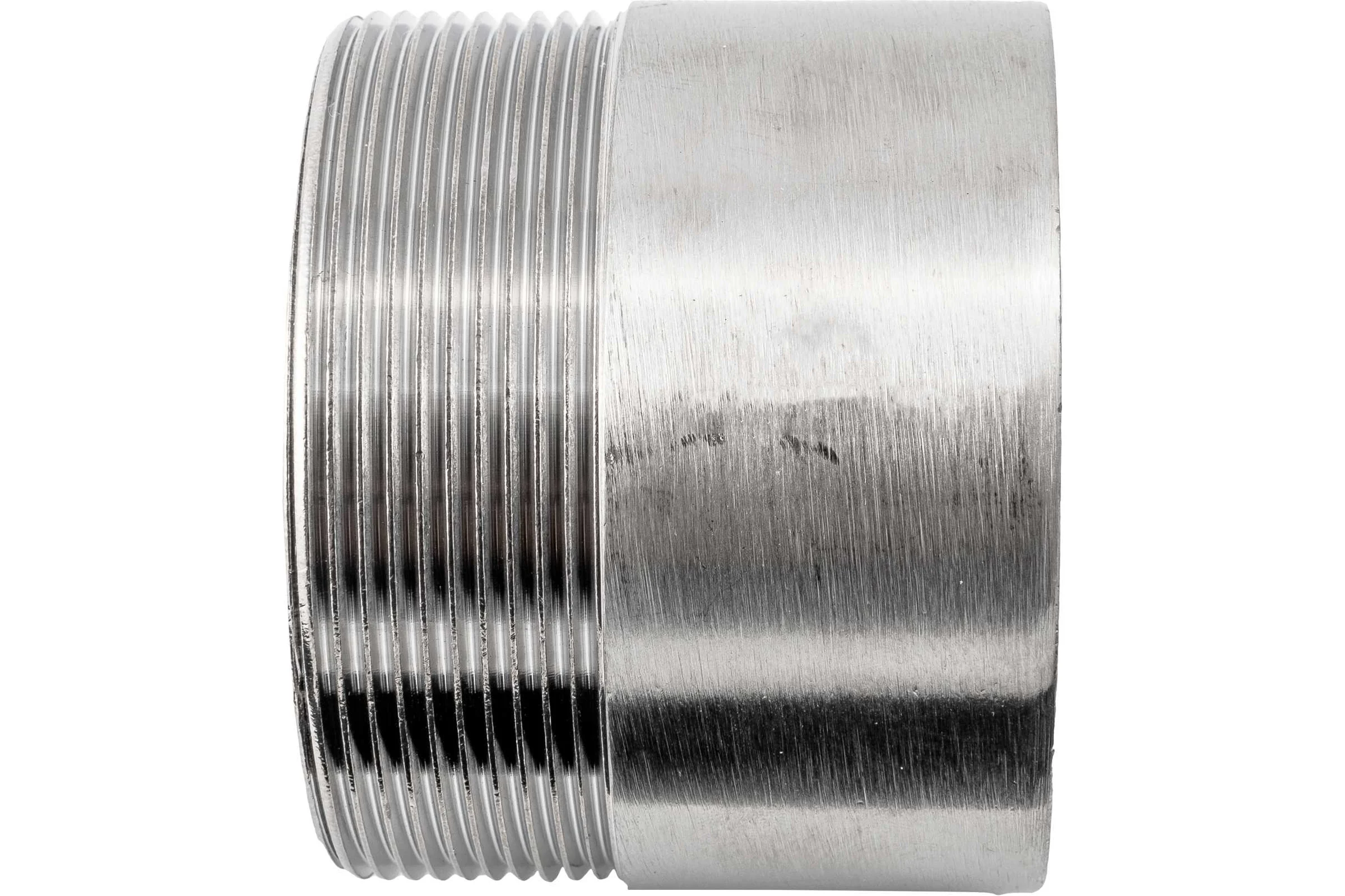 Ниппель приварной NEWKEY нержавеющая сталь AISI316 DN65 (2_1/2), (CF8M), PN16 NK-NE65/6