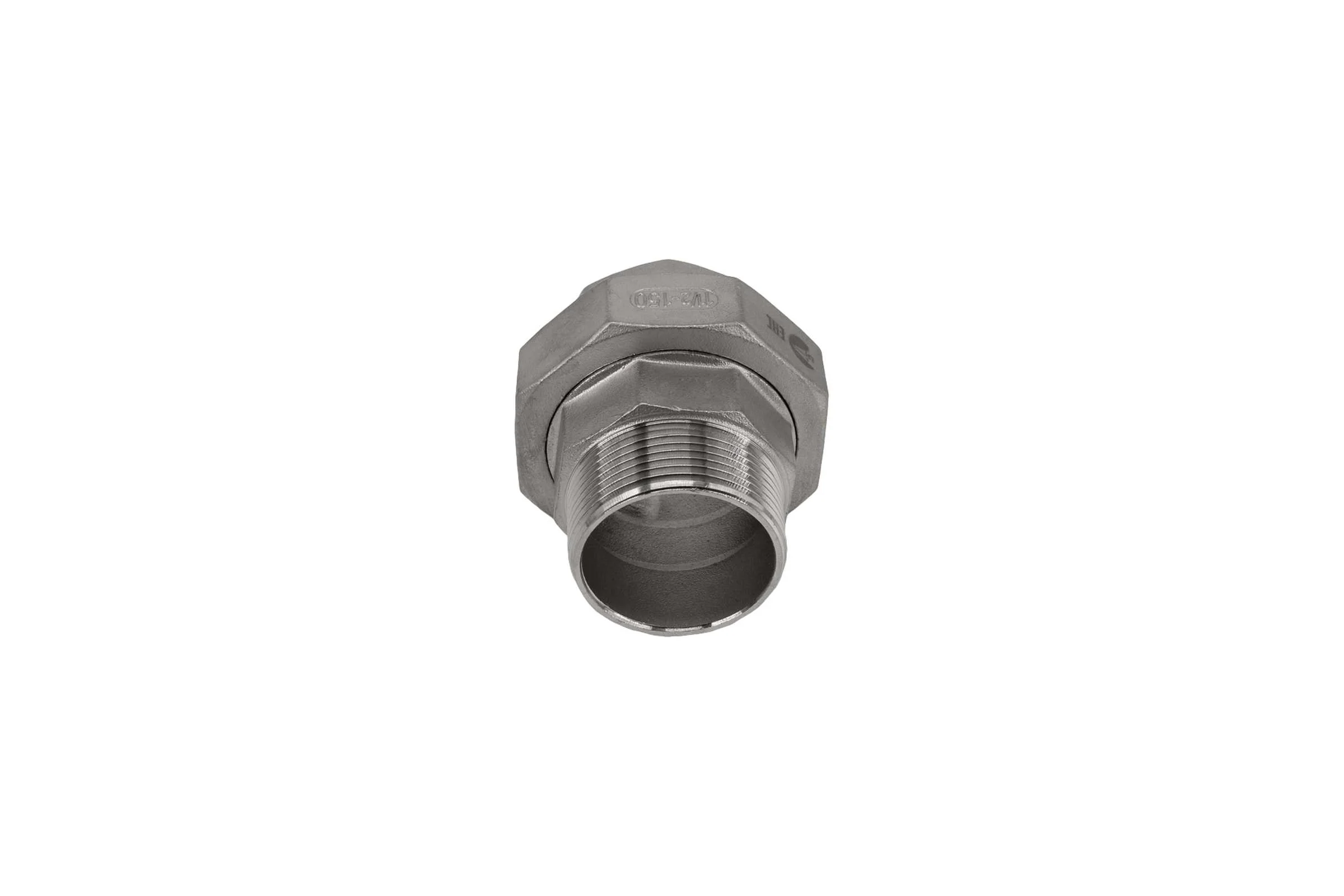 Американка NEWKEY нр/вр нержавеющая, AISI316 DN40 (1_1/2), (CF8М), PTFE, PN16 NK-ADM40/6