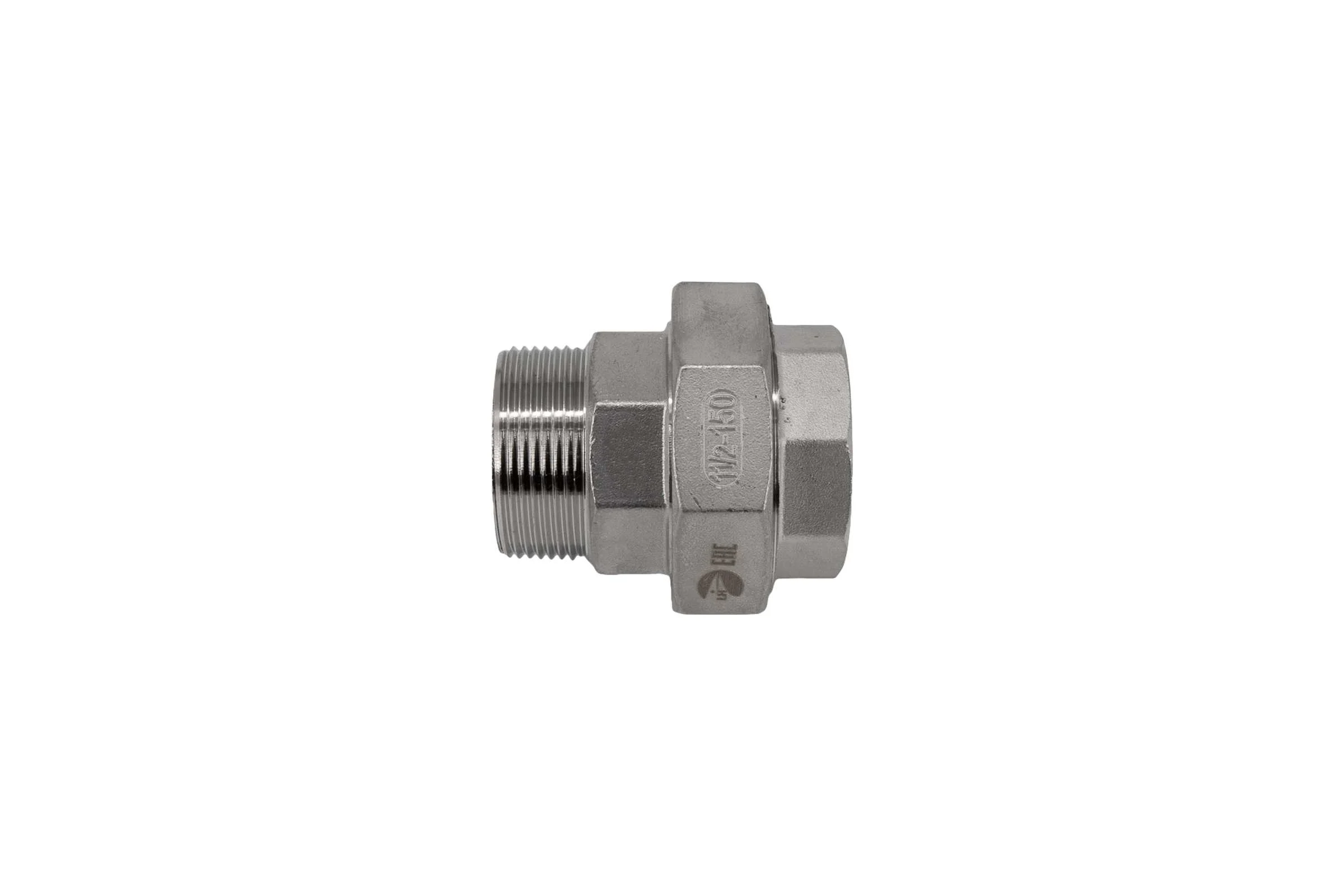 Американка NEWKEY нр/вр нержавеющая, AISI316 DN40 (1_1/2), (CF8М), PTFE, PN16 NK-ADM40/6