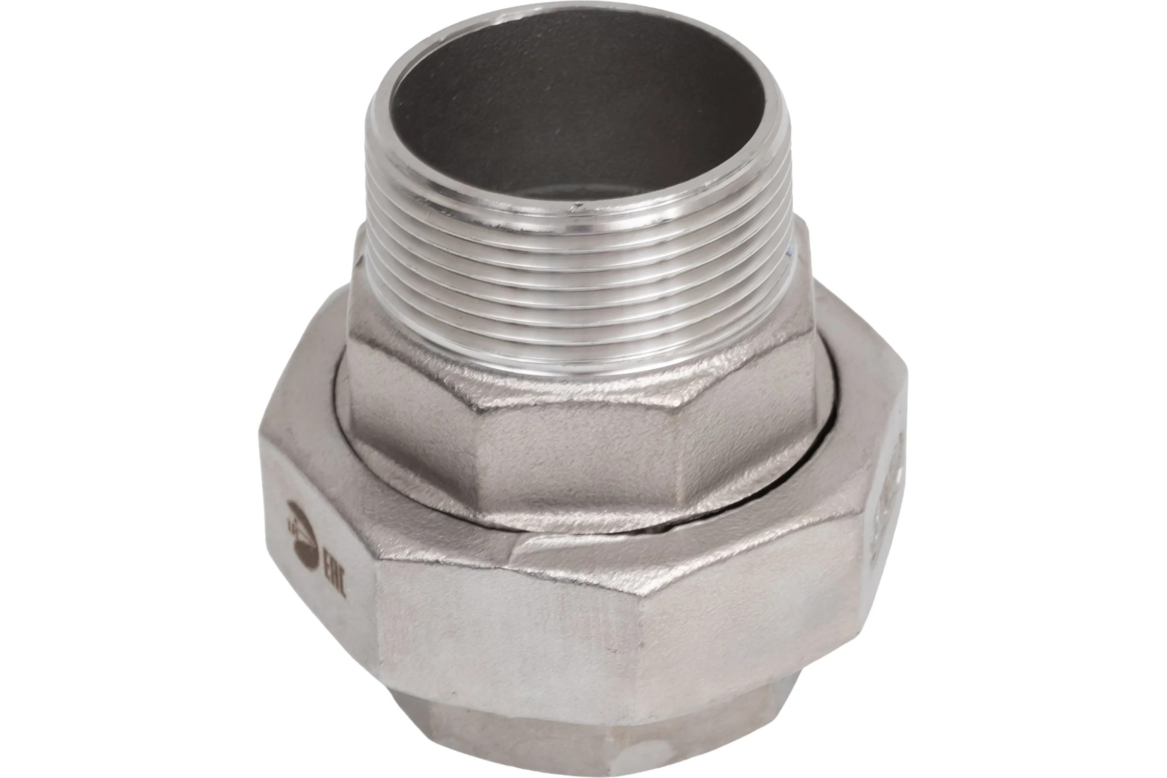 Американка NEWKEY нр/вр нержавеющая, AISI304 DN40 (1_1/2), (CF8), PTFE, PN16 NK-ADM40/4