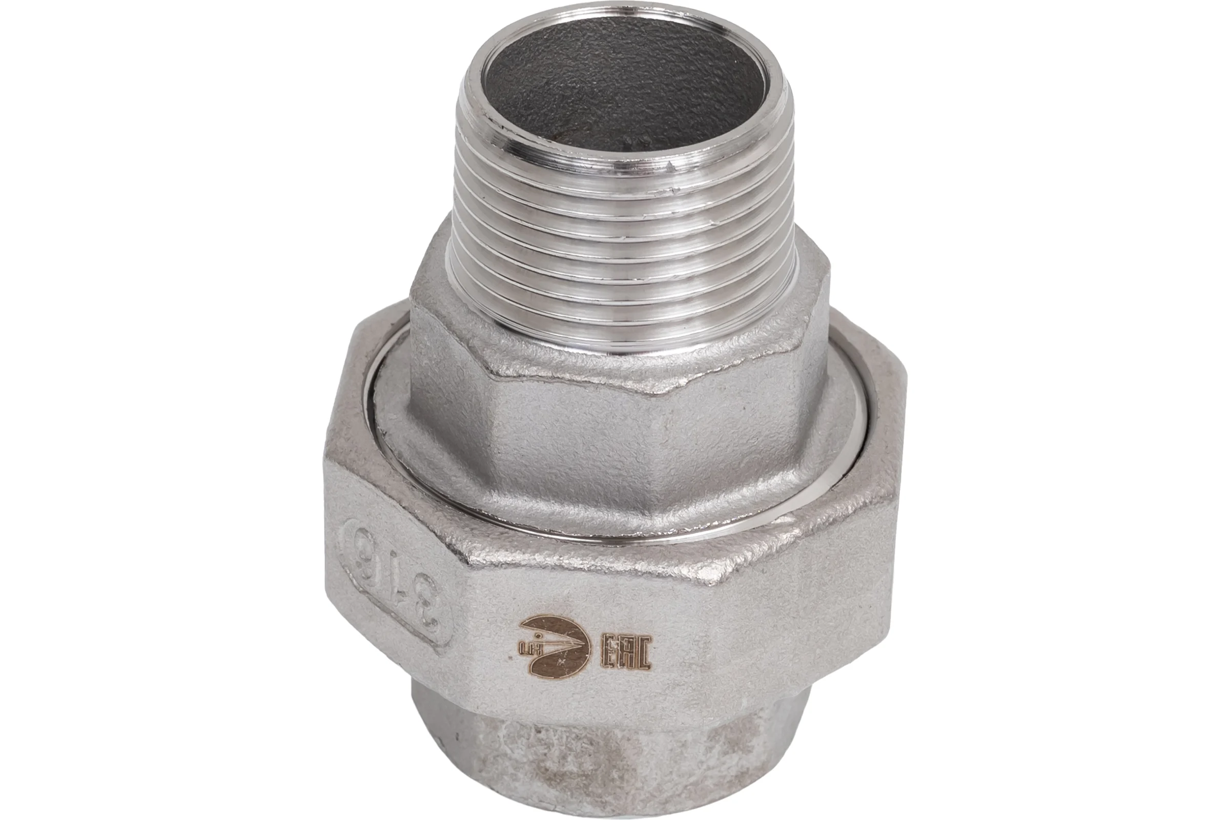 Американка NEWKEY нр/вр нержавеющая, AISI304 DN20 (3/4), (CF8), PTFE, PN16 NK-ADM20/4