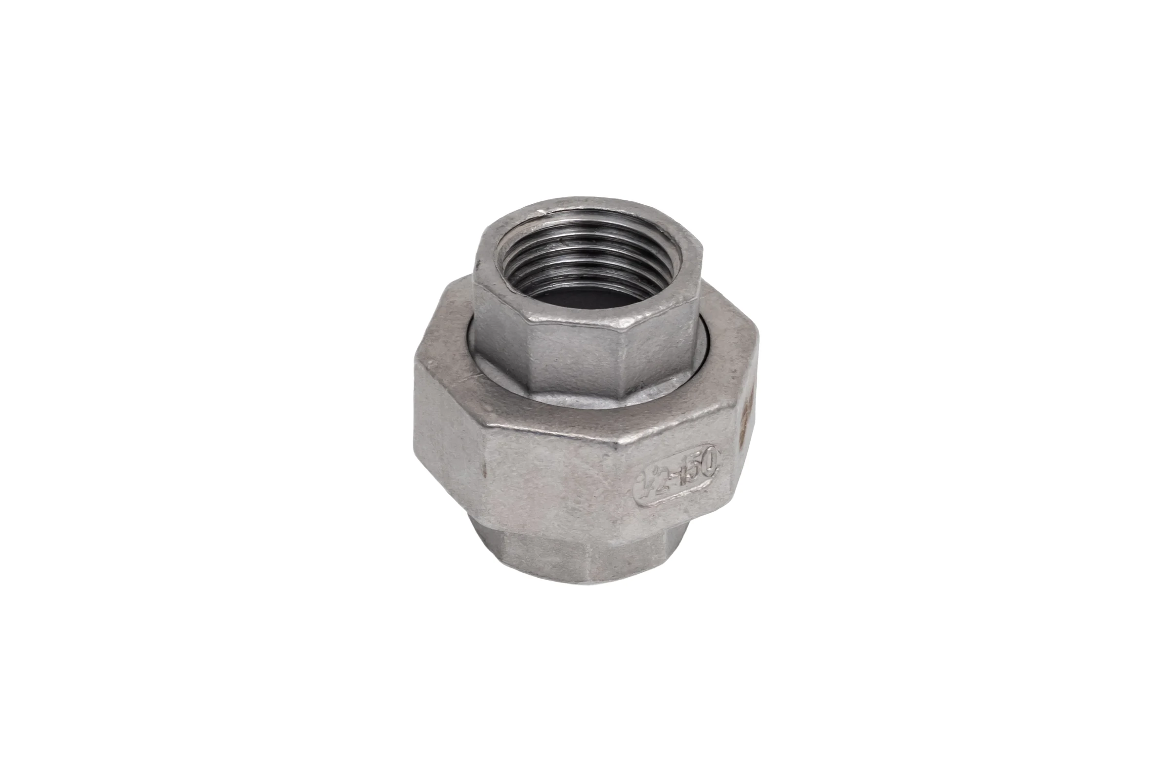 Американка конусная NEWKEY  вр/вр нержавеющая, AISI304 DN15 (1/2), (CF8), PN16 NK-ADC15/4
