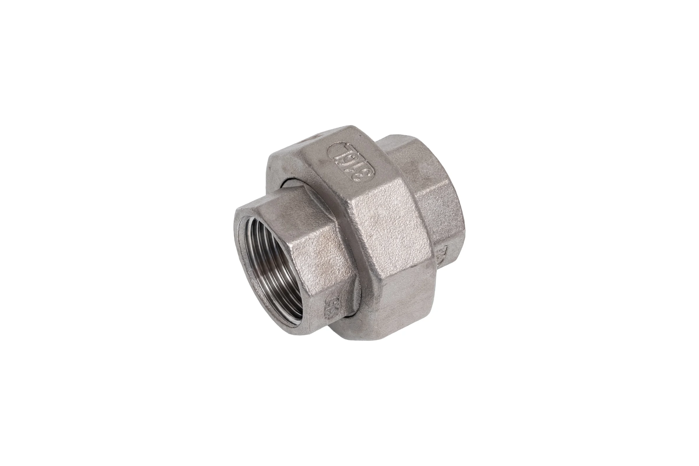 Американка NEWKEY вр/вр нержавеющая, AISI316 DN20 (3/4), (CF8М), PTFE, PN16 NK-ADD20/6