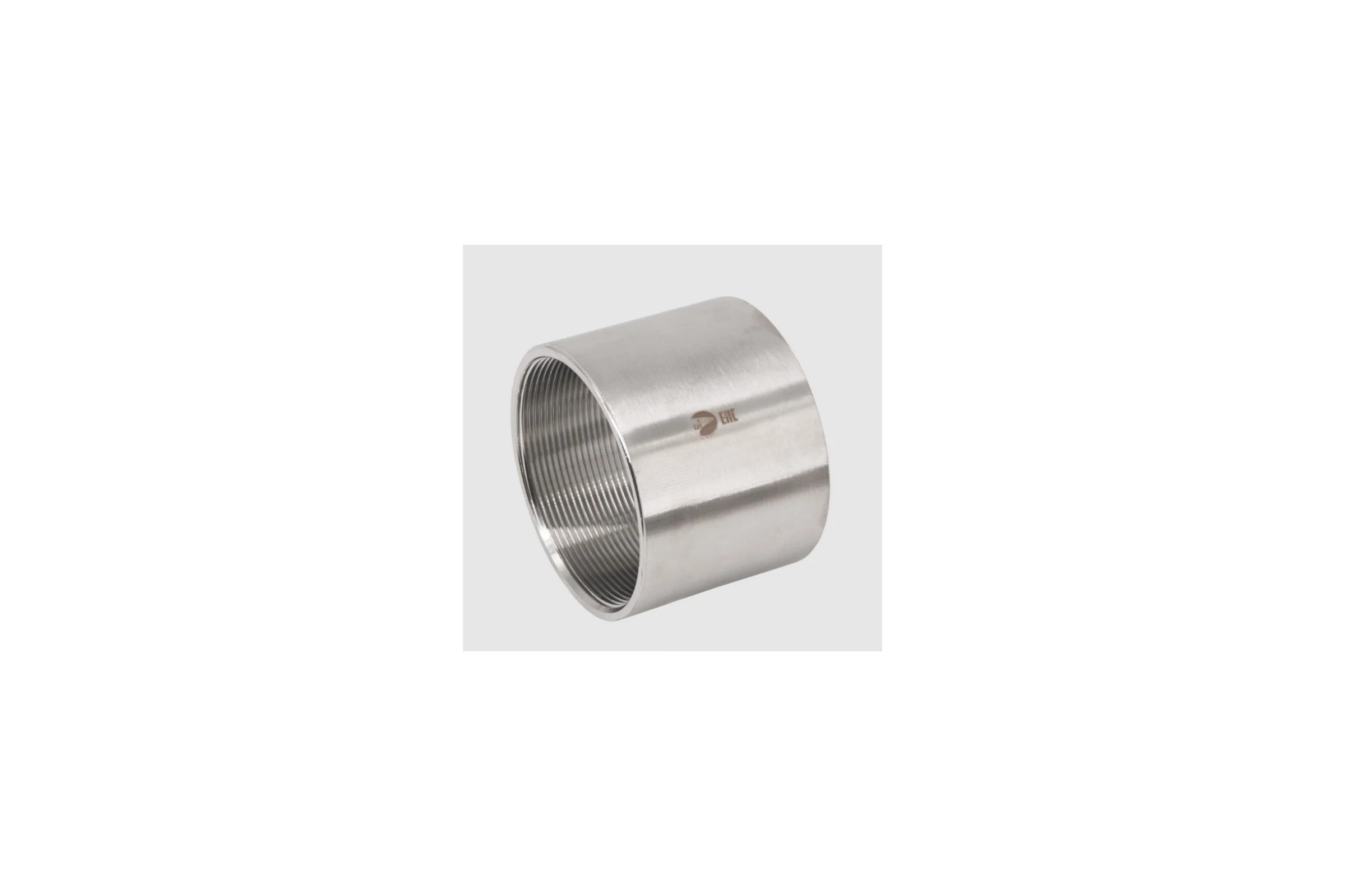 Муфта нержавеющая NEWKEY AISI316 DN40 (1_1/2), (CF8M), PN16 NK-MM40/6