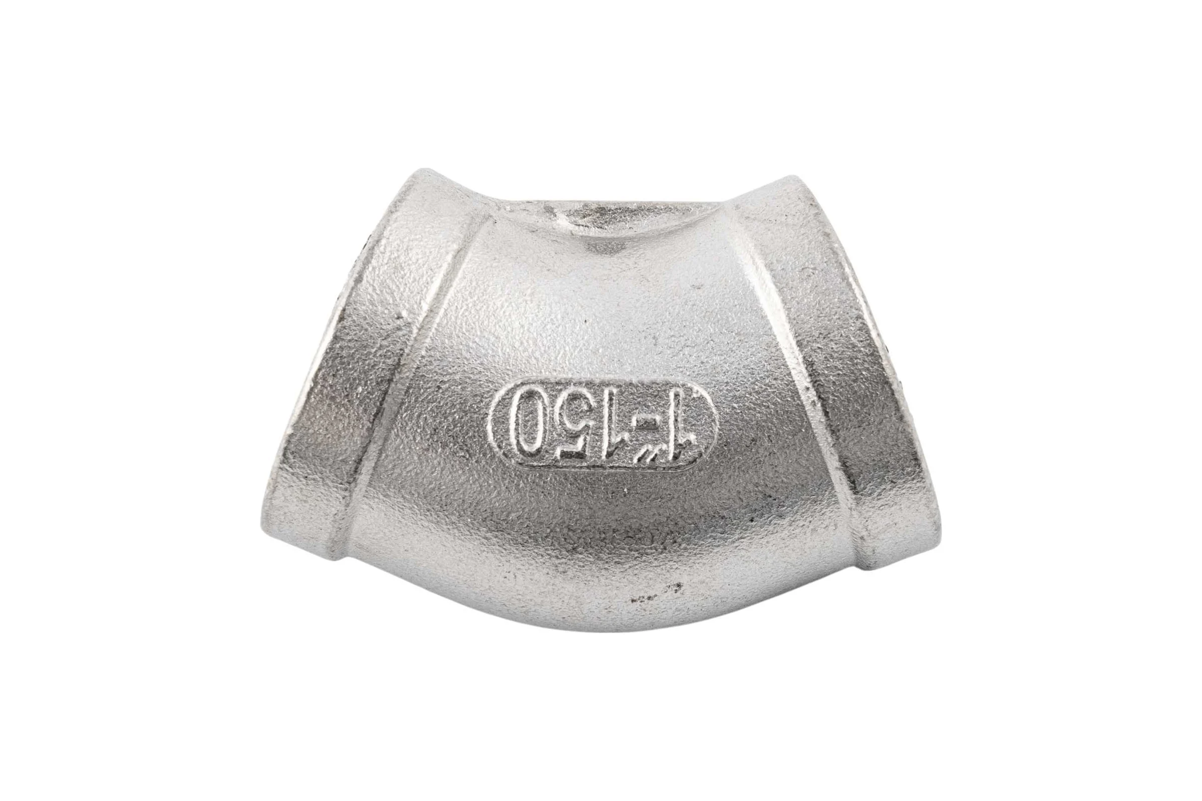 Отвод резьбовой NEWKEY вр/вр 45, нержавеющая сталь AISI304 DN25 (1), (CF8), PN16 NK-FEDD45_25/4