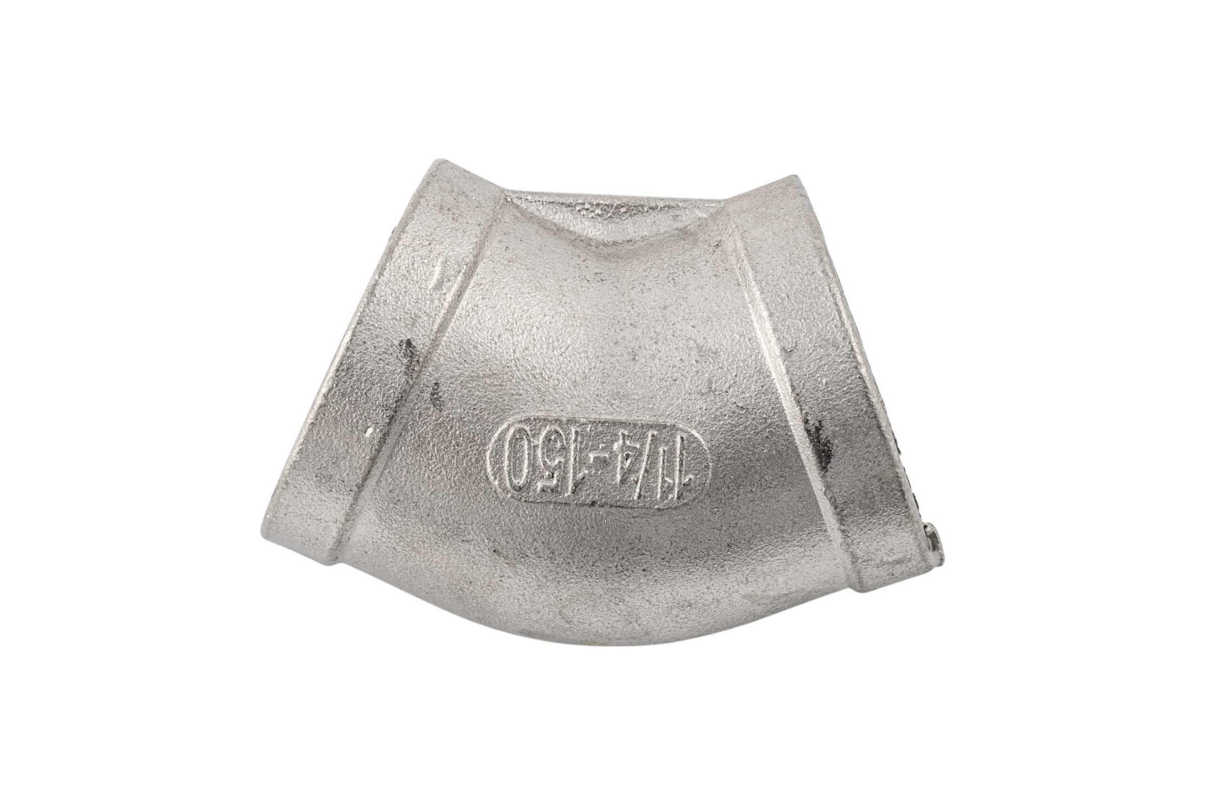 Отвод резьбовой NEWKEY вр/вр 45, нержавеющая сталь AISI304 DN32 (1_1/4), (CF8), PN16 NK-FEDD45_32/4