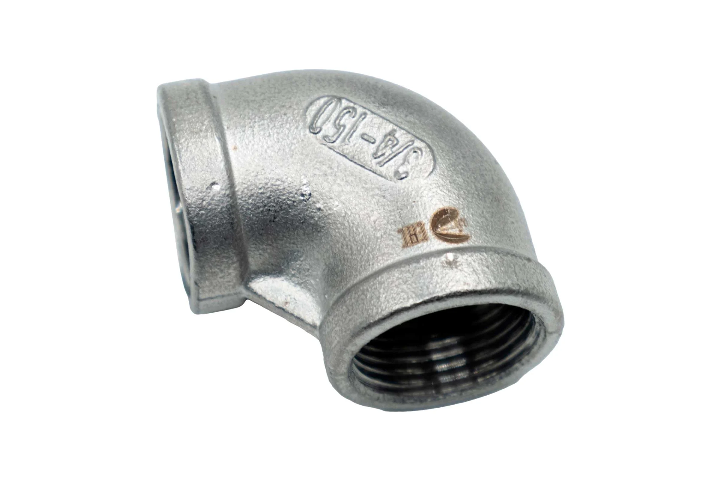 Отвод резьбовой NEWKEY вр/вр 45, нержавеющая сталь AISI304 DN20 (3/4), (CF8), PN16 NK-FEDD45_20/4