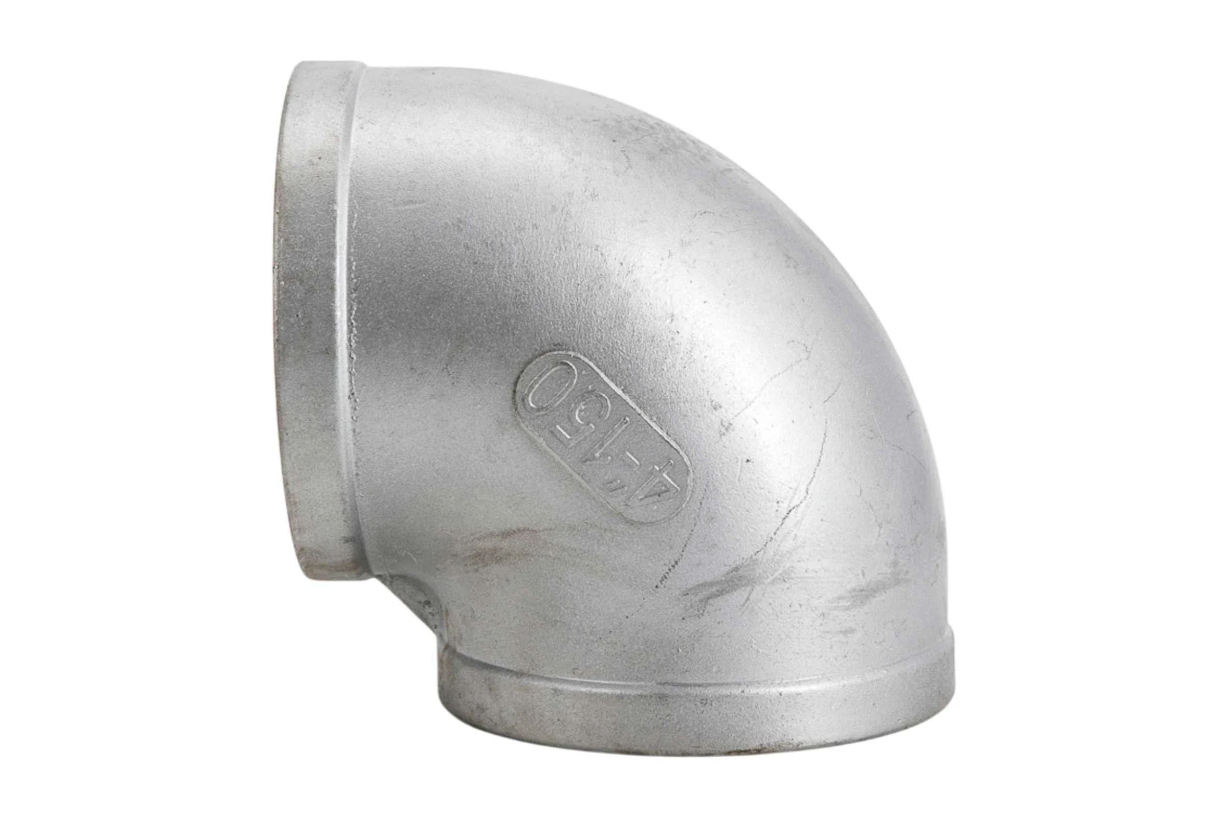 Отвод резьбовой NEWKEY вр/вр, нержавеющая сталь AISI304 DN 100 (4), (CF8), PN16 NK-FEDD100/4